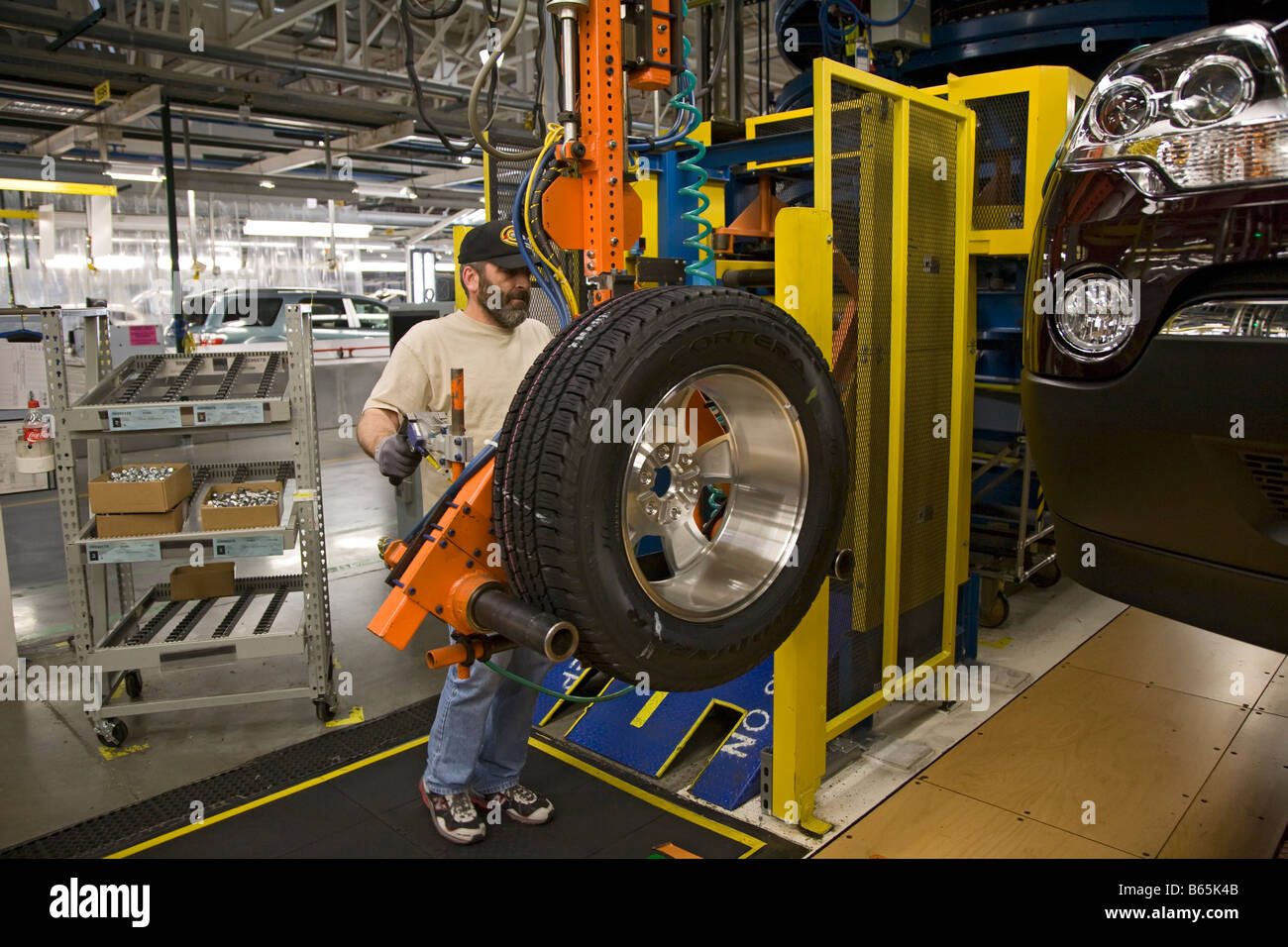 General Motors Assembly Plant Stock Photo Alamy