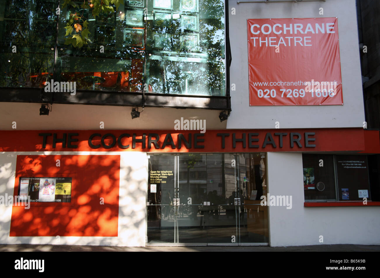Cochrane Theatre, London Stock Photo
