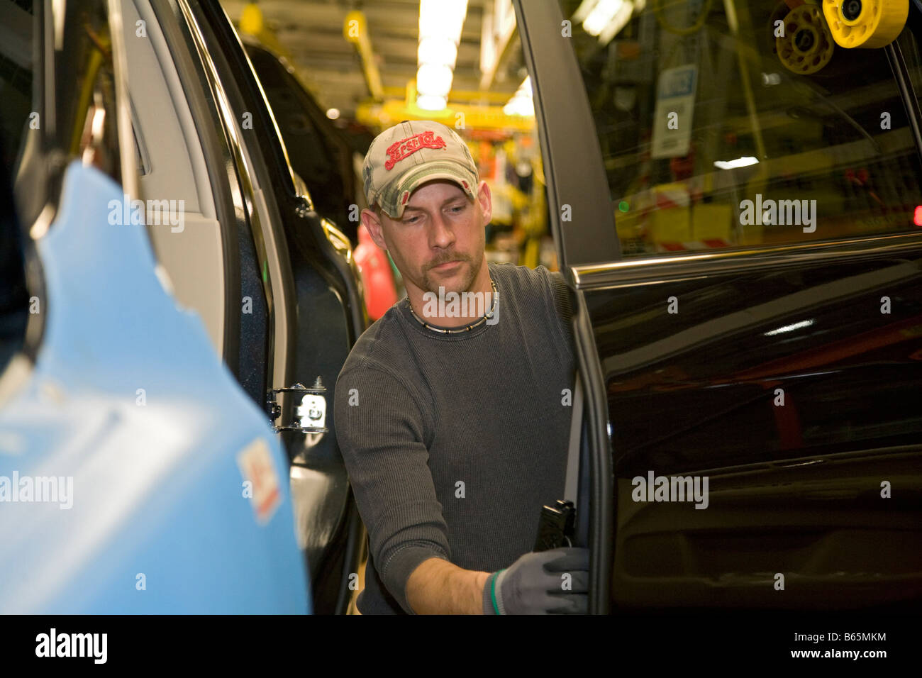 General Motors Assembly Plant Stock Photo