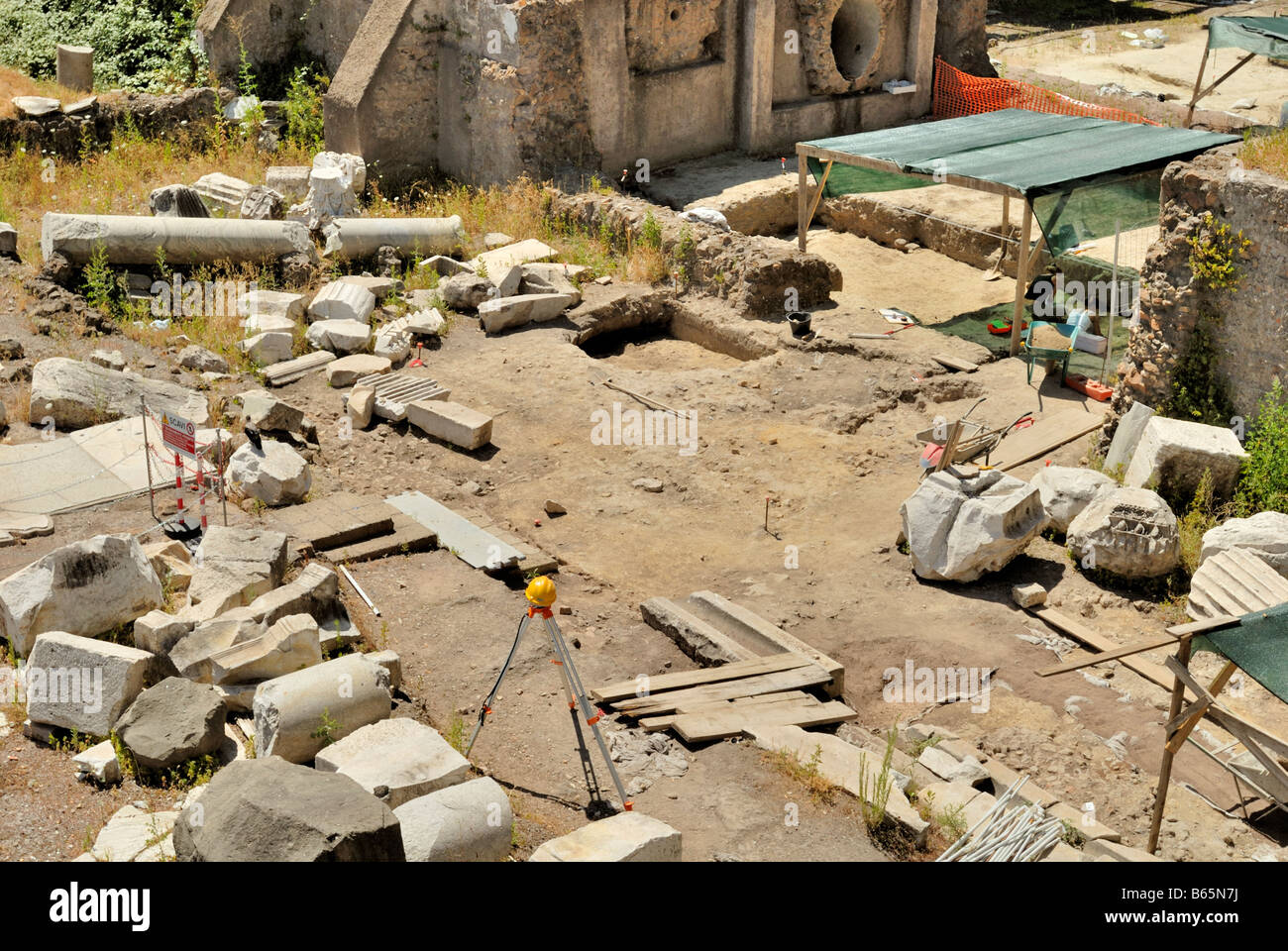 The oldest and most famous, the Roman Forum was systematically