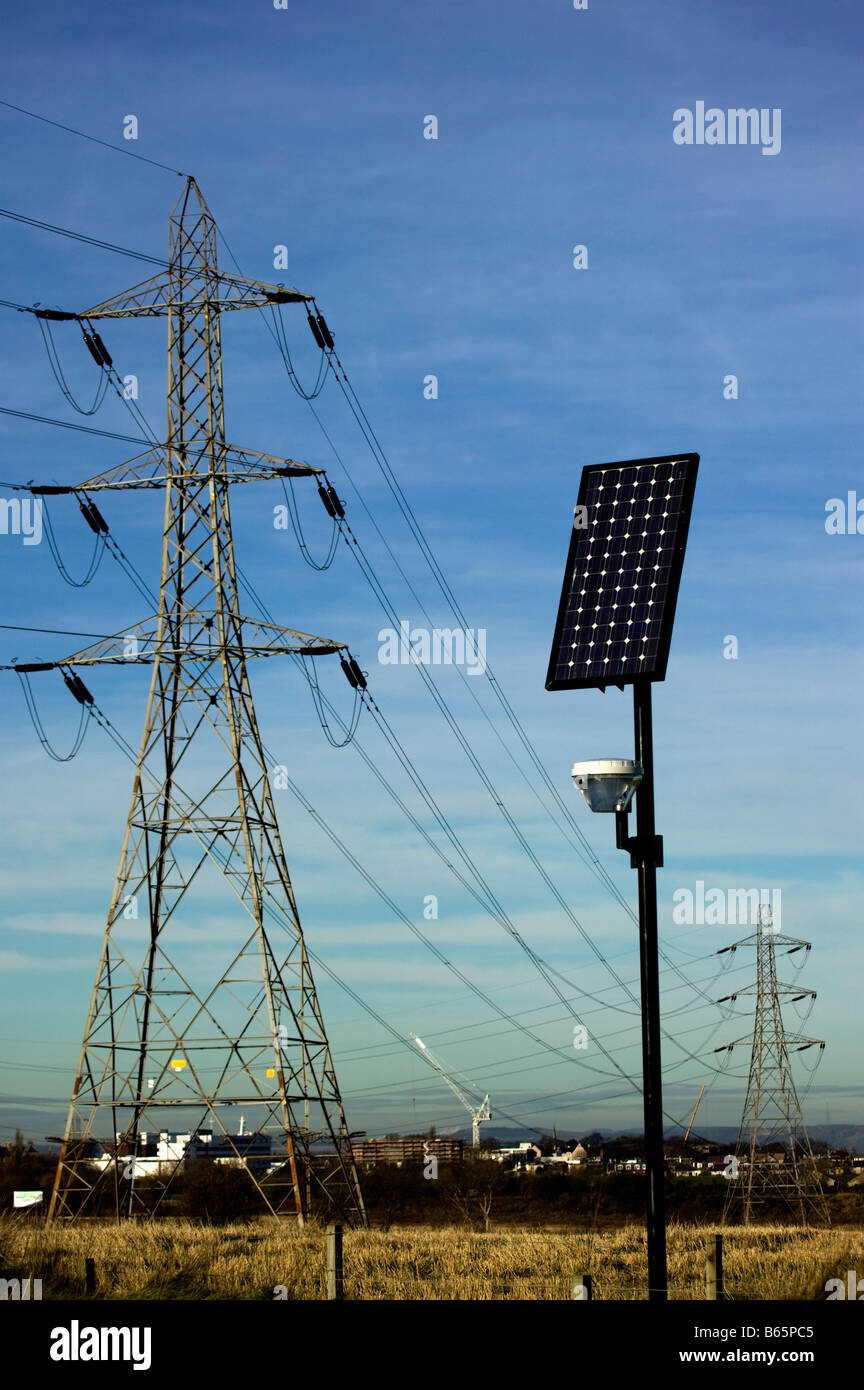 Lights pylon hi-res stock photography and images - Alamy