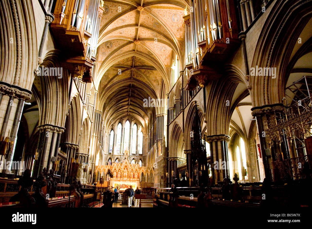 Worcester Cathedral Worcester Worcestershire England Great Britain Europe Stock Photo