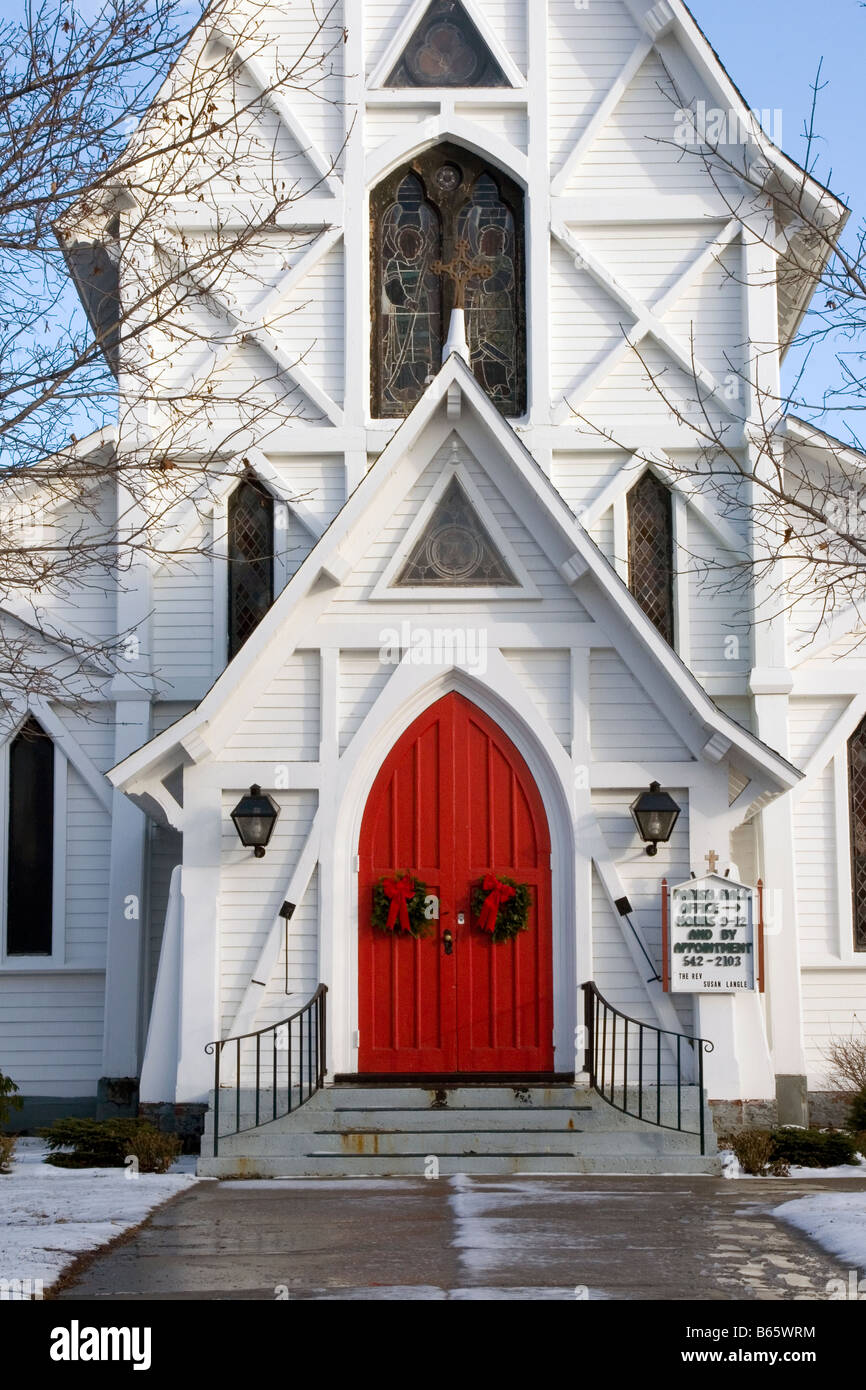 Red Door Christmas Stock Photos Red Door Christmas Stock Images