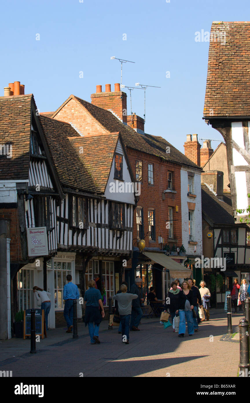 Friar Street Worcester Worcestershire England Great Britain Europe