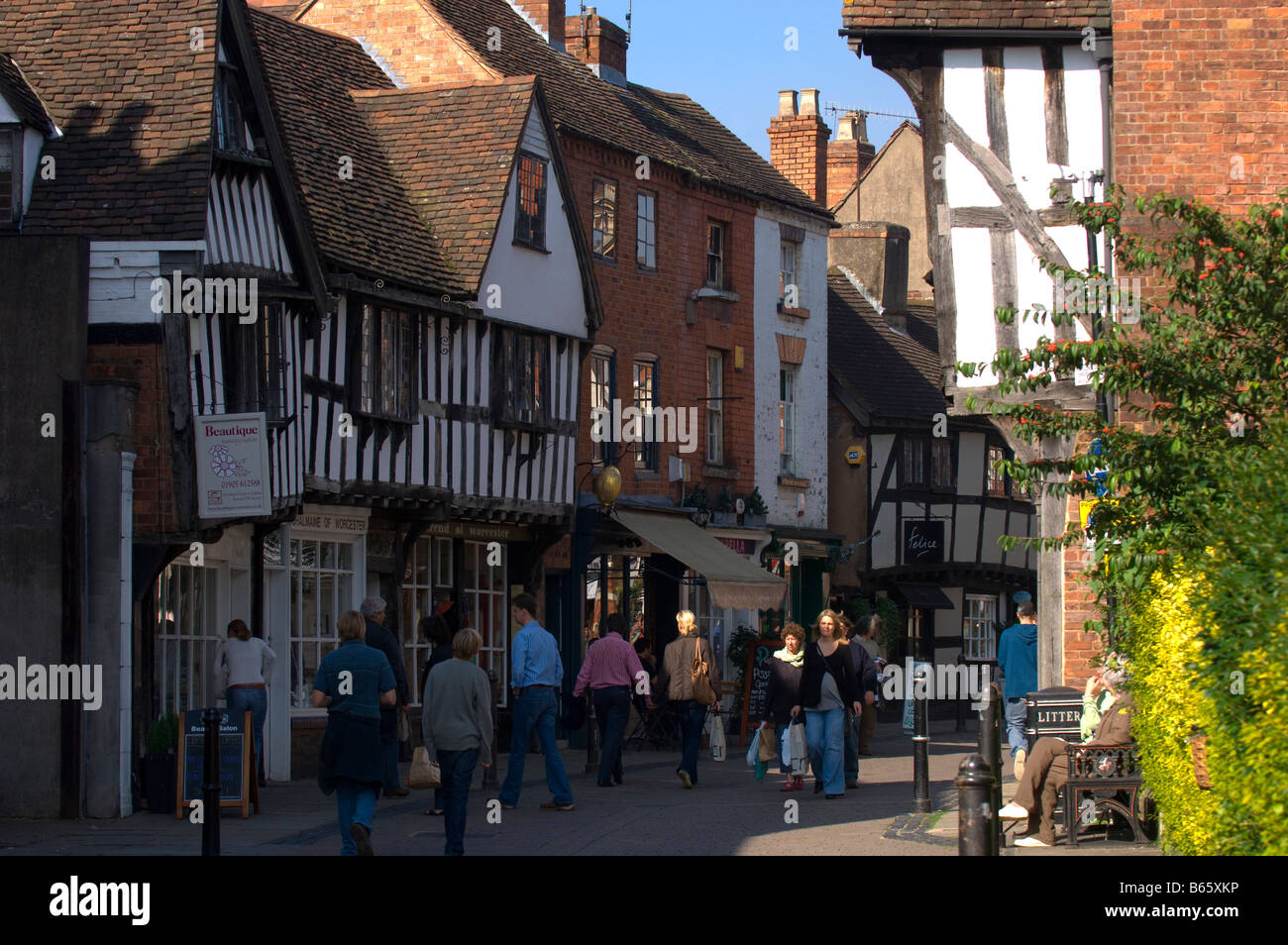 Friar Street Worcester Worcestershire England Great Britain Europe