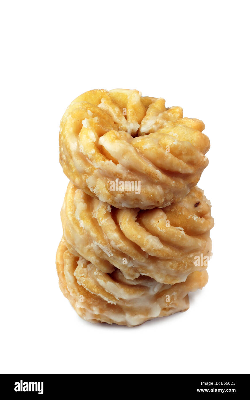 Donuts isolated on white background Stock Photo - Alamy