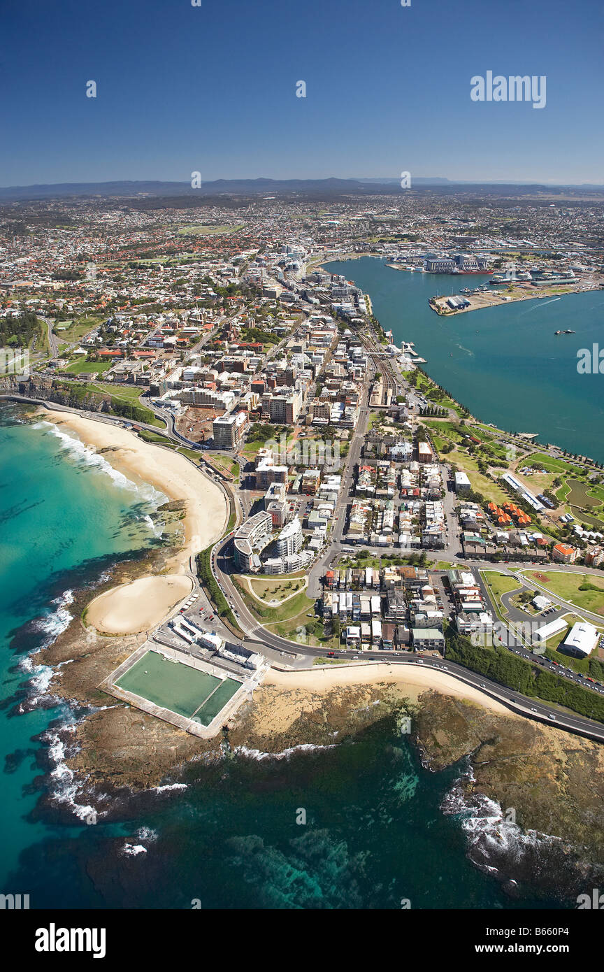 Newcastle Ocean Baths and Newcastle Beach Newcastle New South Wales 
