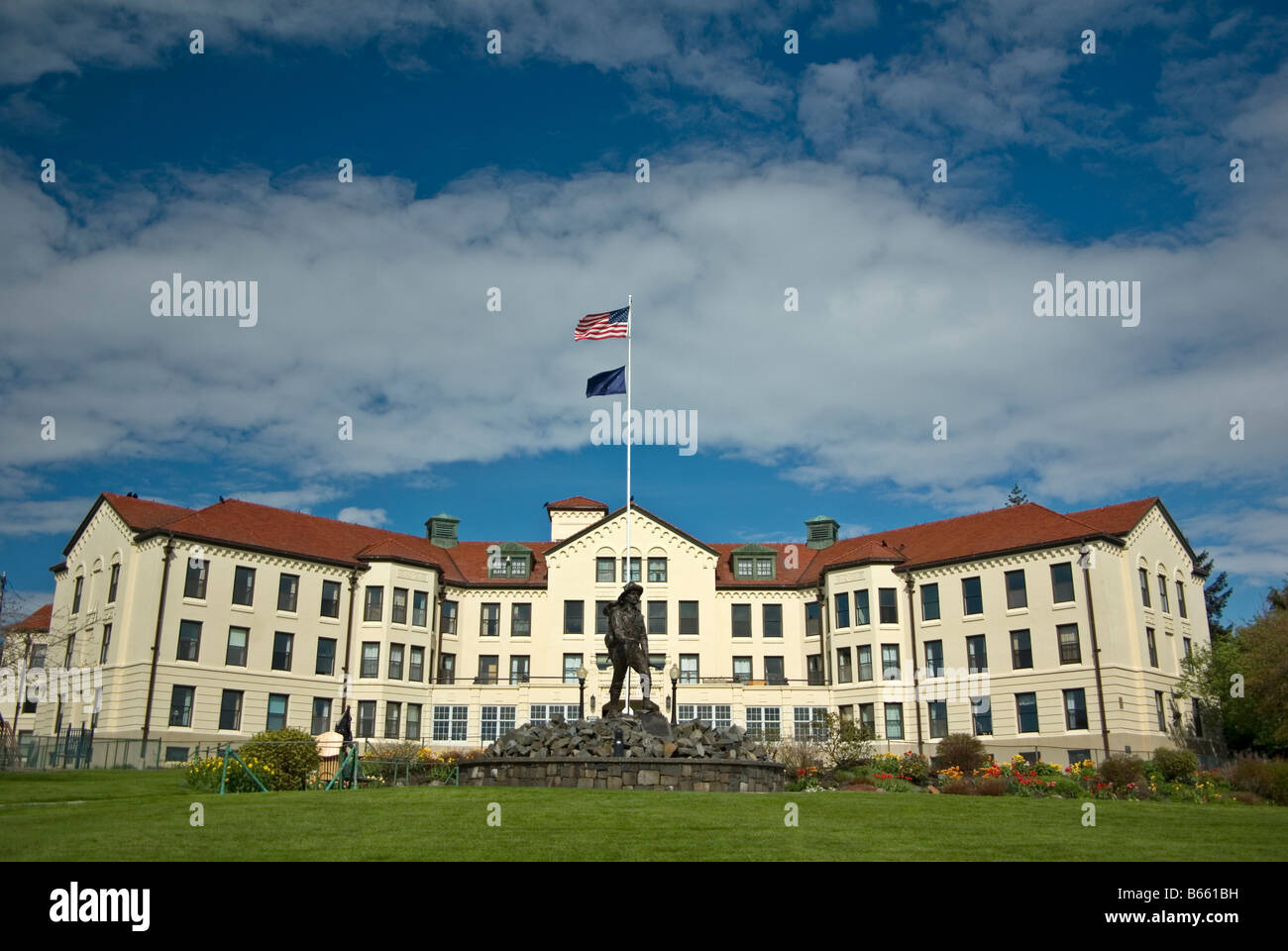 Alaska Pioneers Home, Sitka, Alaska Stock Photo Alamy
