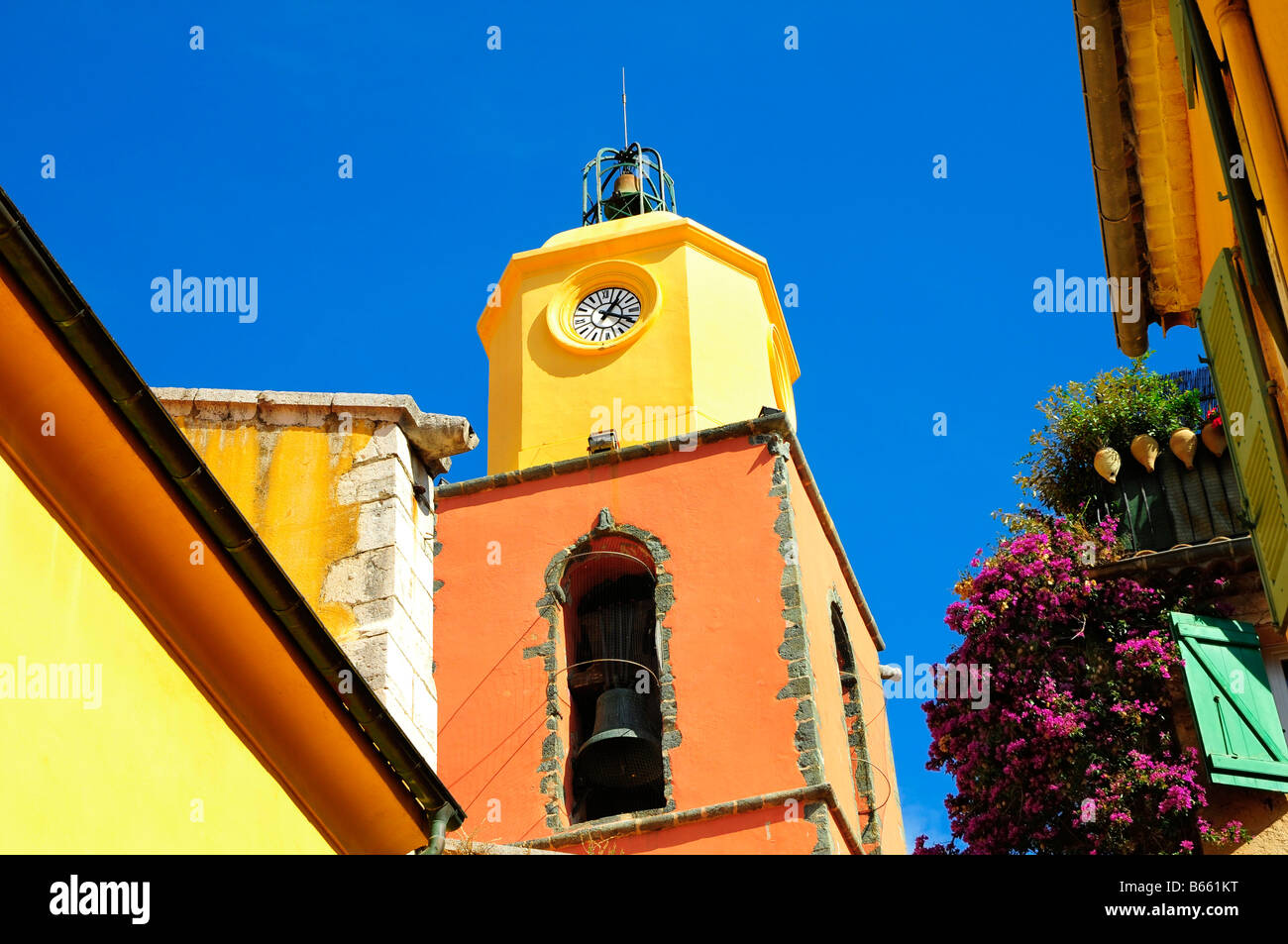 High section clock tower hi-res stock photography and images - Alamy