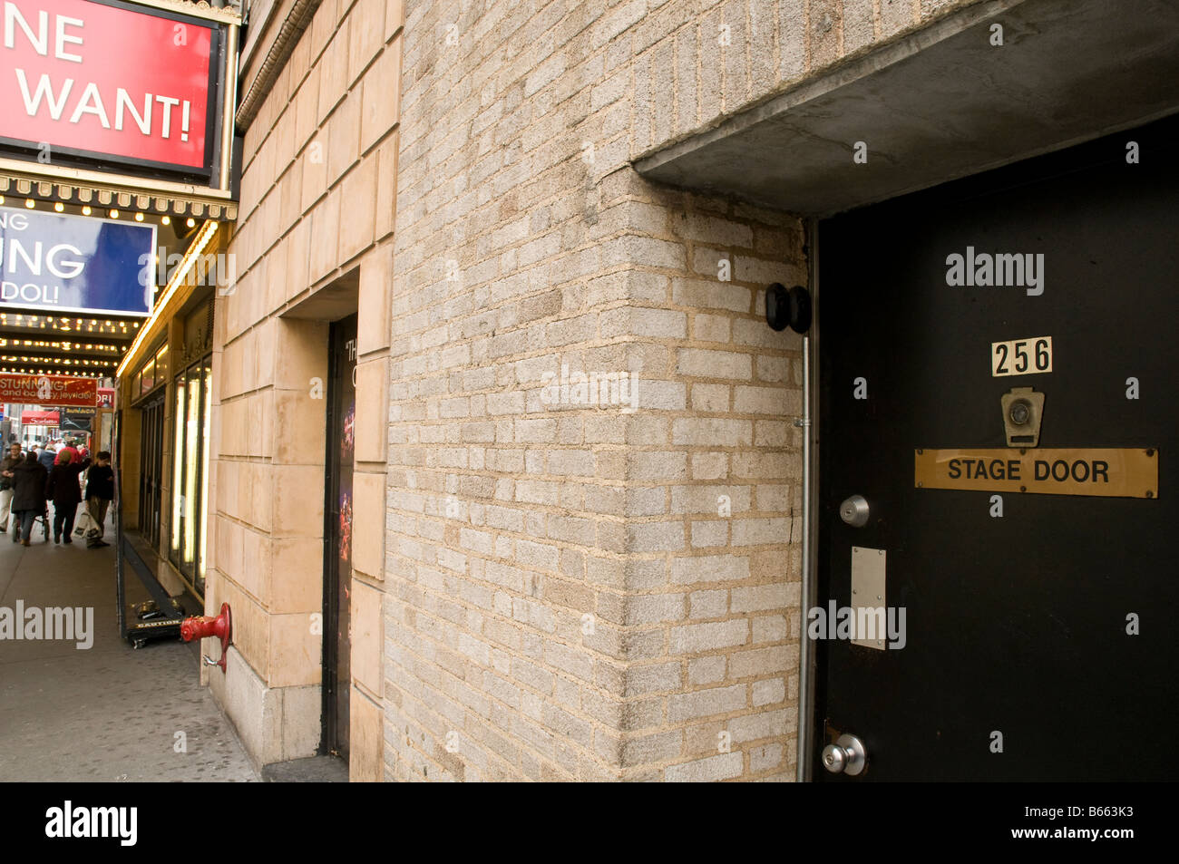 Playhouse Stage Door Stock Photos Playhouse Stage Door