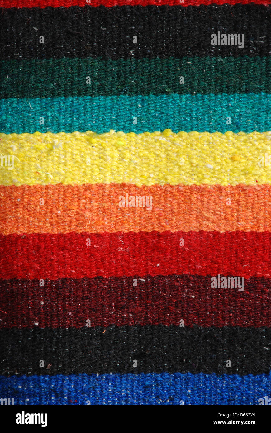 Colorful mexican fabric Stock Photo Alamy
