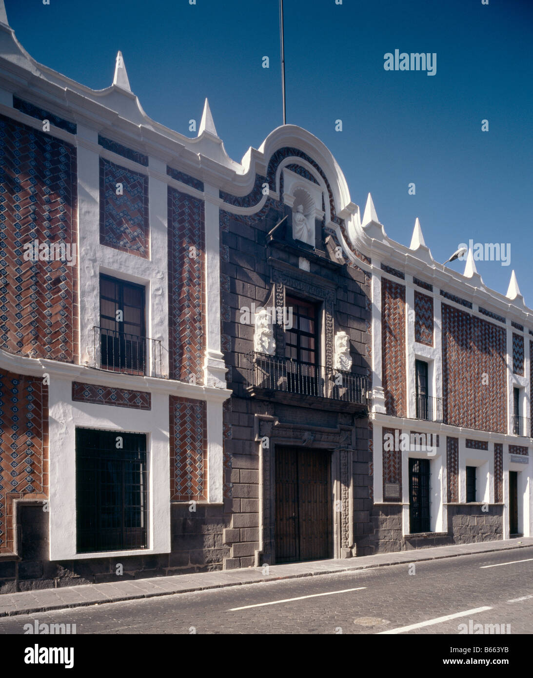 Casa De La Cultura Puebla Mexico. Stock Photo