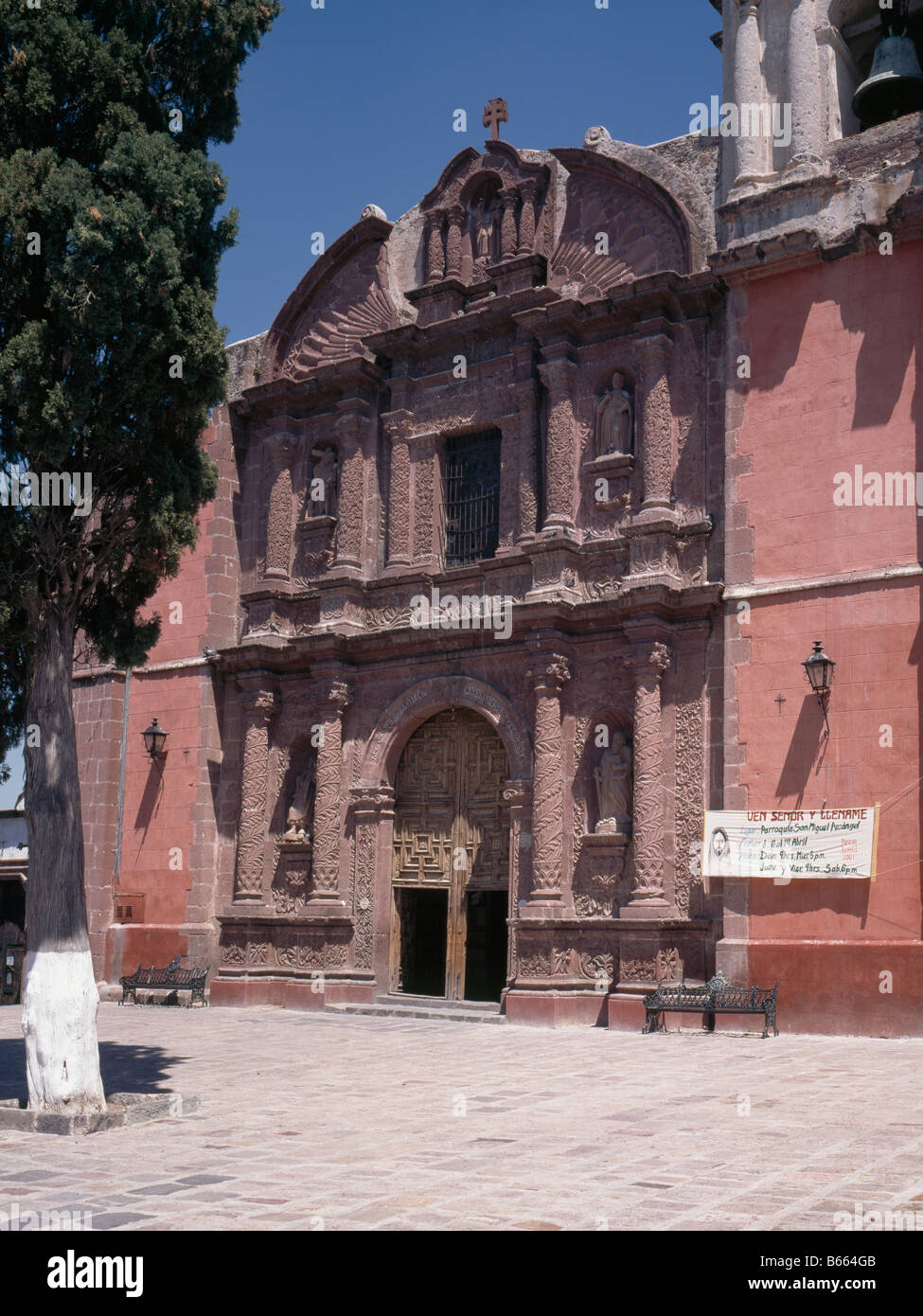 Mexico San Miguel Oratorio Stock Photo Alamy