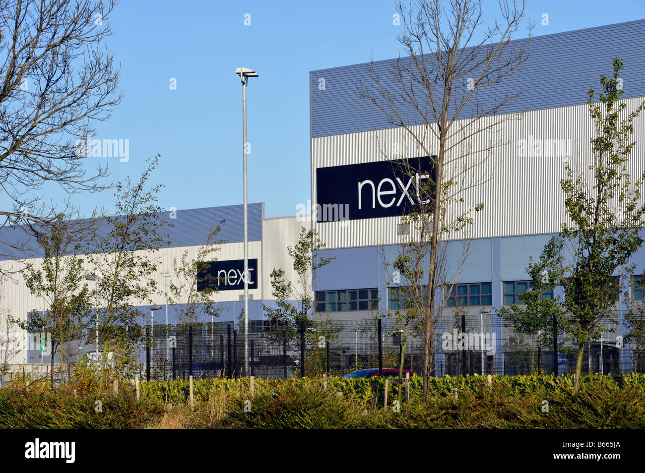 Next warehouse distribution centre Stock Photo Alamy