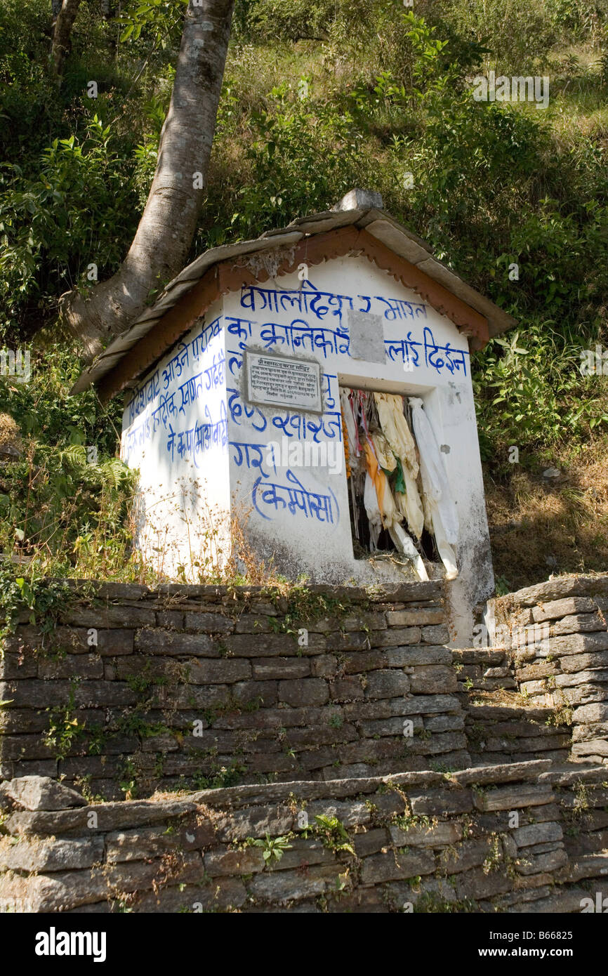 Buddhist shrine in himalayas in hi-res stock photography and images - Alamy