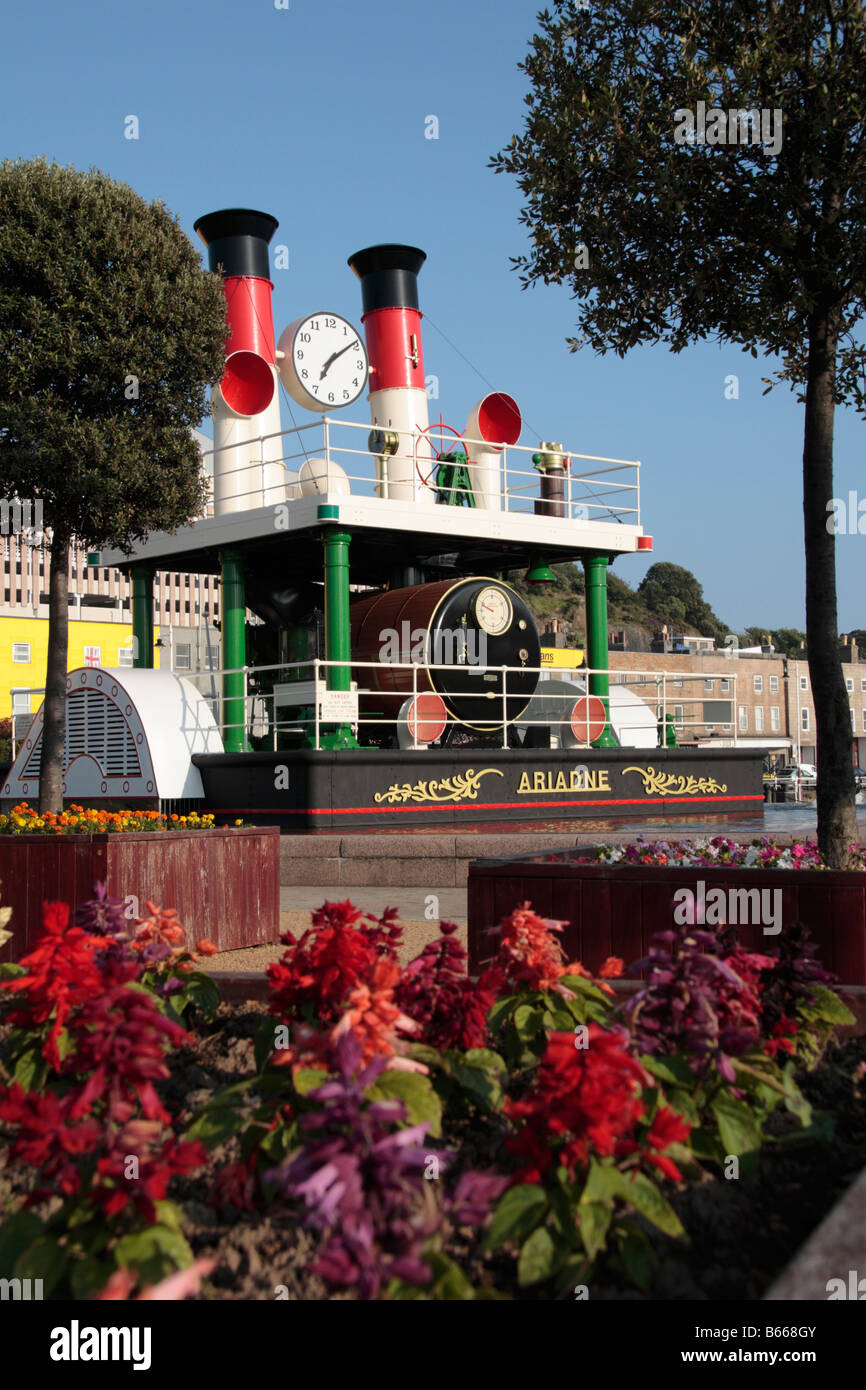 Steam Clock St Helier Biggest steam clock in the world Built by John