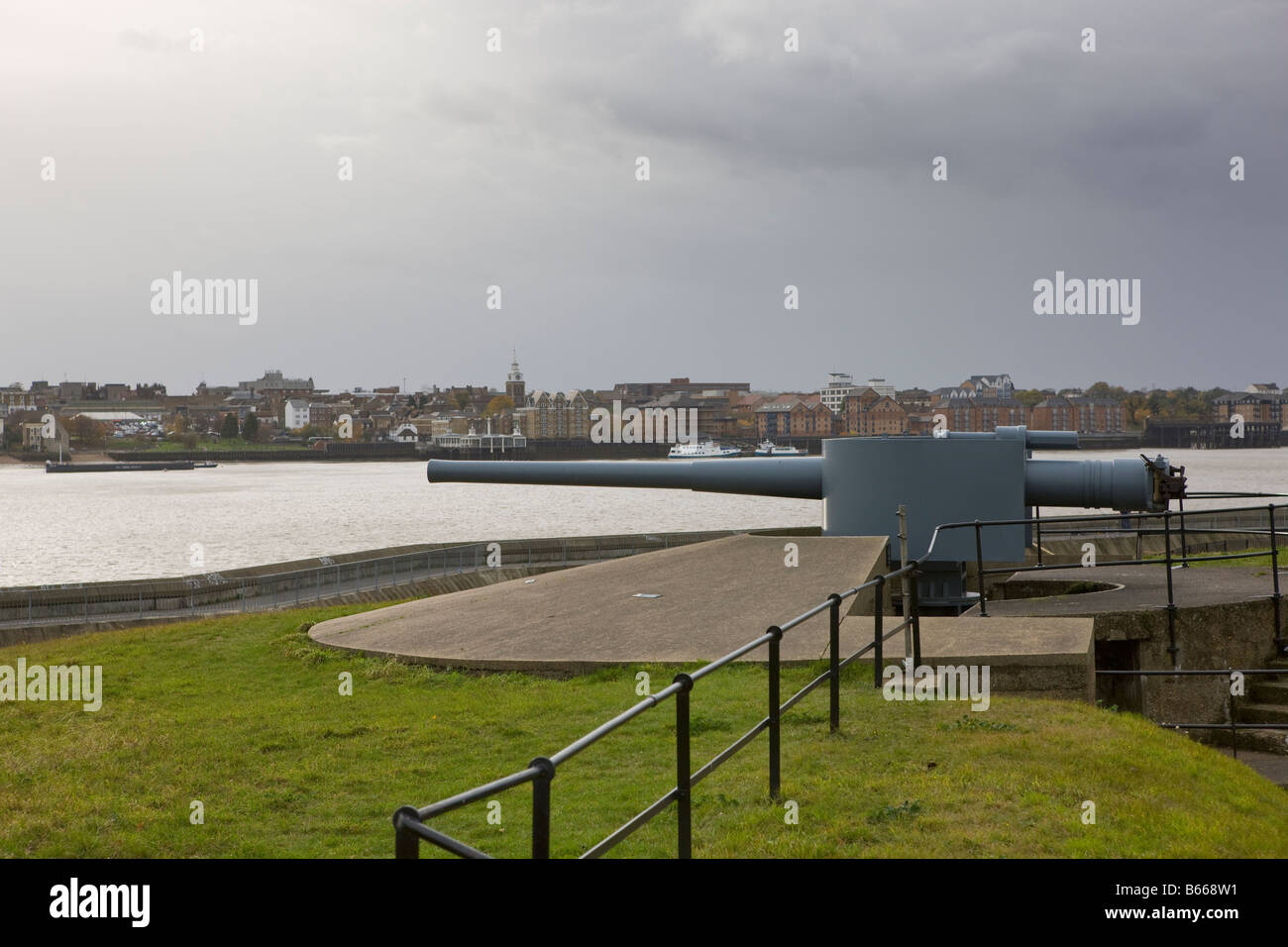 Tilbury Fort on the Thames near London Tilbury Essex England UK Stock