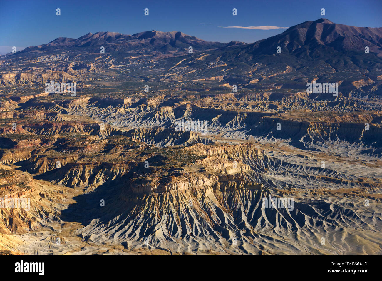 Looking towards the Henry Mountains from Capitol Reef National Park