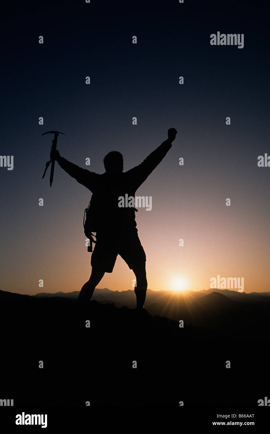 Climber triumph hi-res stock photography and images - Alamy