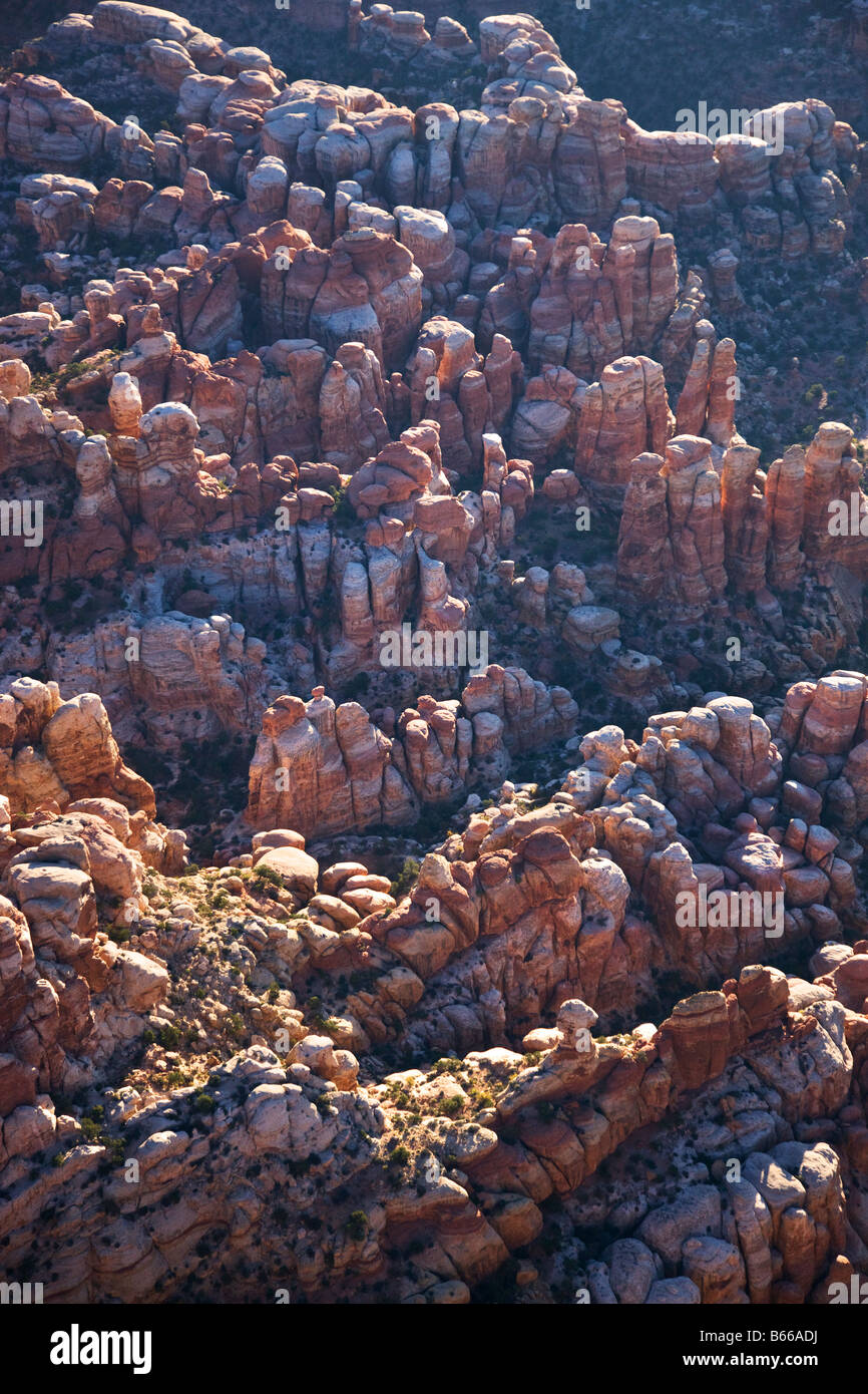 The Needles District Canyonlands National Park near Moab Utah Stock Photo