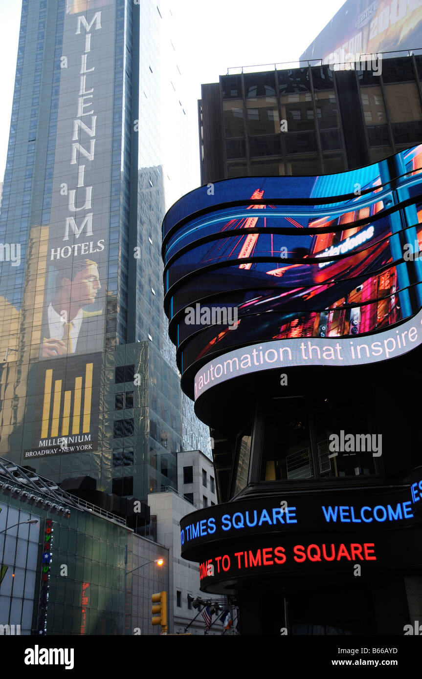 Millennium Hotels Broadway Times Square New York USA Stock Photo Alamy Millennium Hotels Broadway Times Square New York USA Stock Photo Alamy
