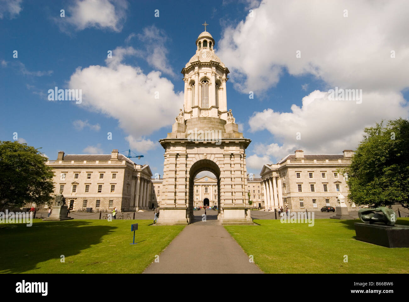 Trinity College, Dublin, Ireland Stock Photo