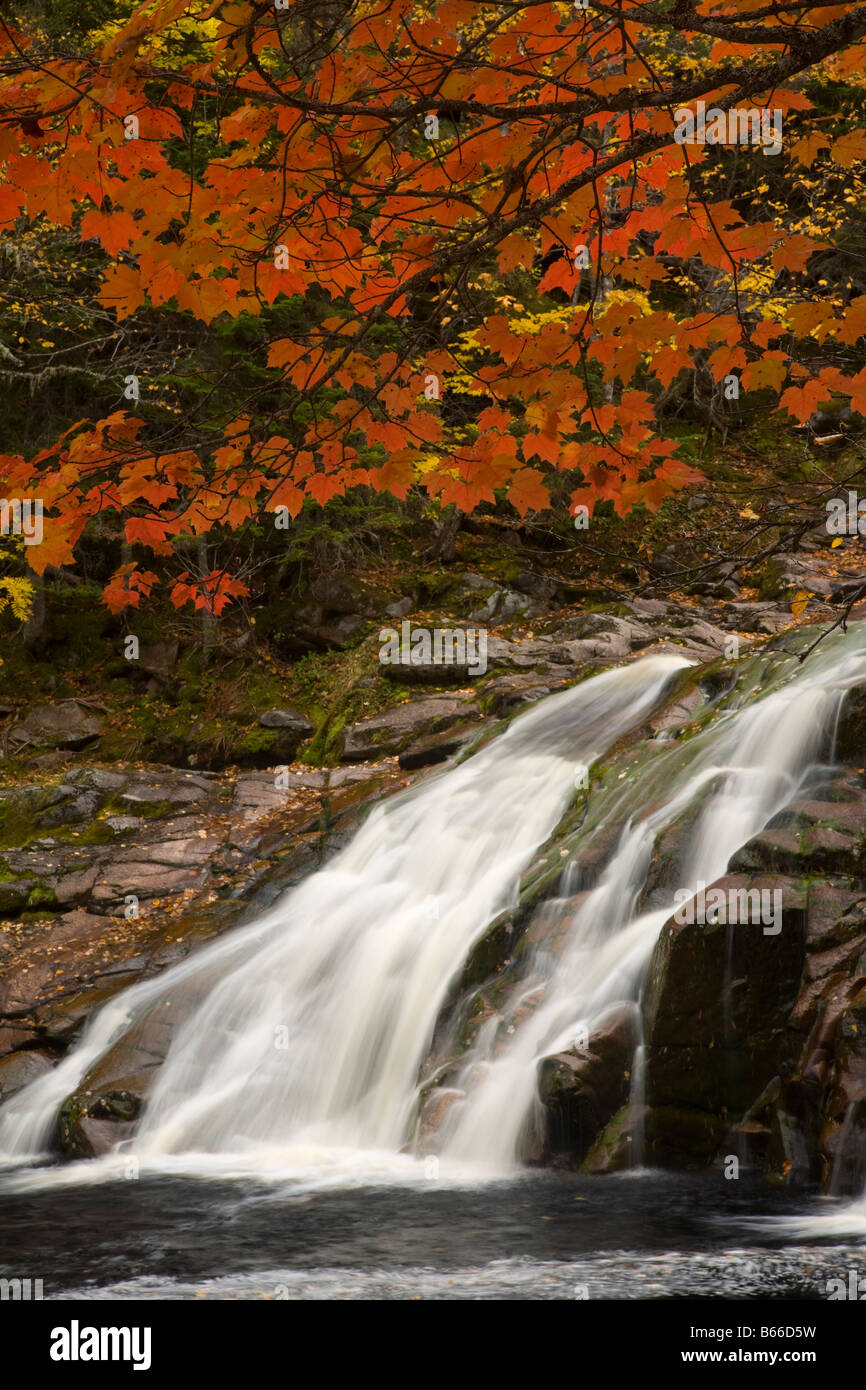 Mary Ann Falls In Autumn Cape Breton Highlands National Park Nova