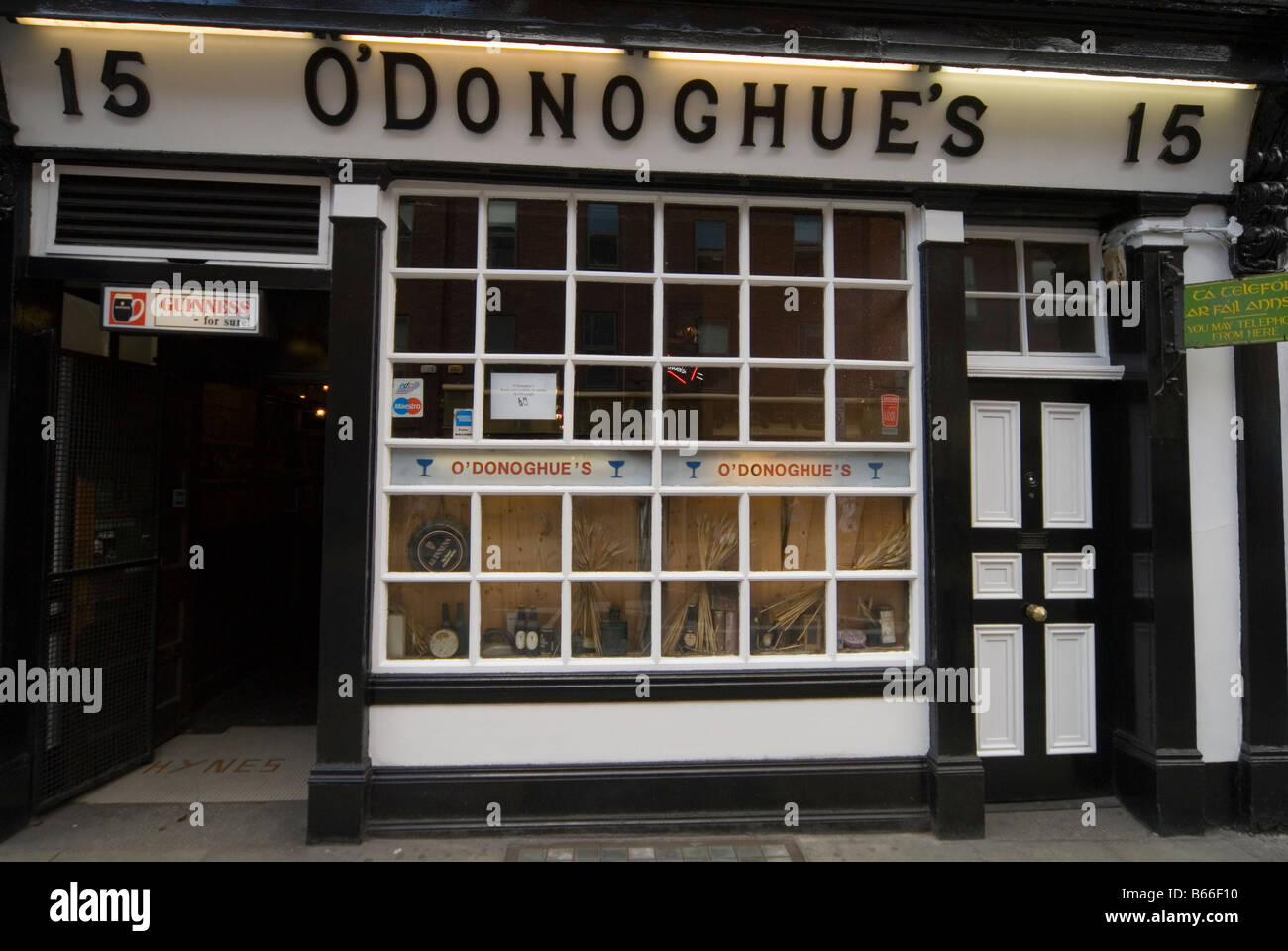 O'Donoghue's Pub Dublin Stock Photo