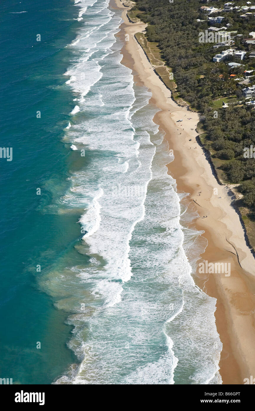 Sunshine Beach Sunshine Coast Queensland Australia aerial Stock Photo