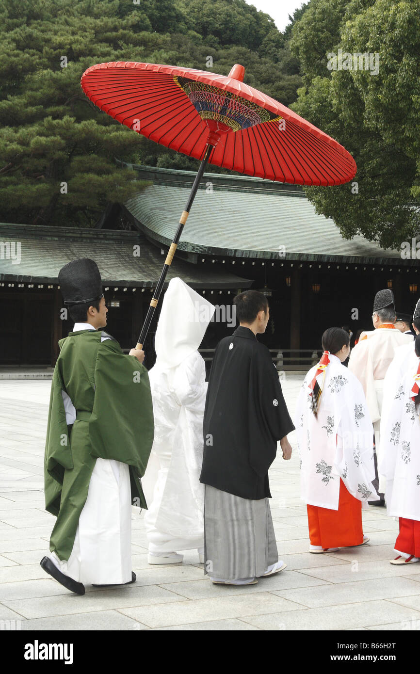 Shinto wedding in Japan Stock Photo Alamy