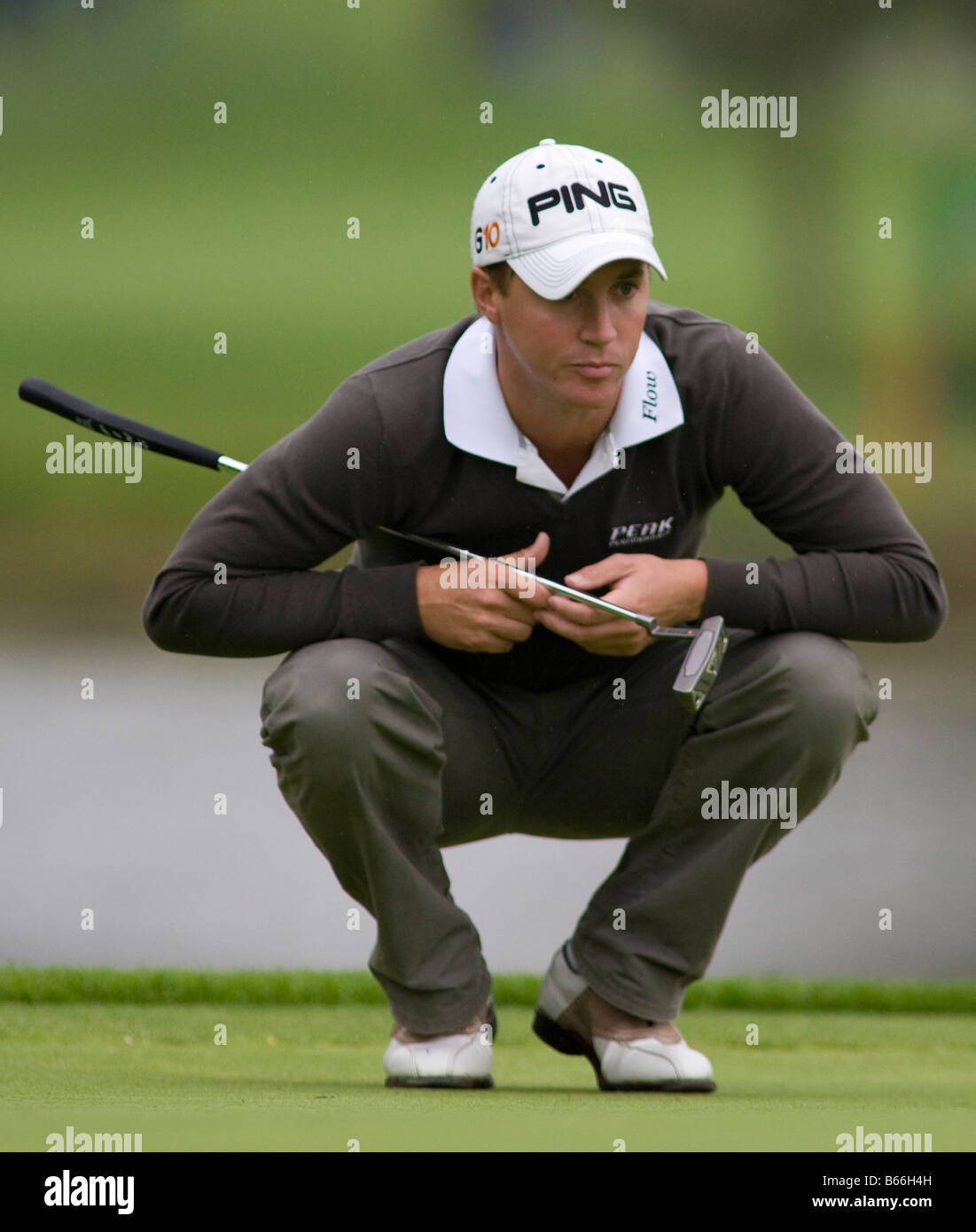 THE BELFRY ENGLAND SEP 28 Alexander NOREN SWE competing in the British  Masters PGA European Tour golf tournament at the Belfry Stock Photo - Alamy