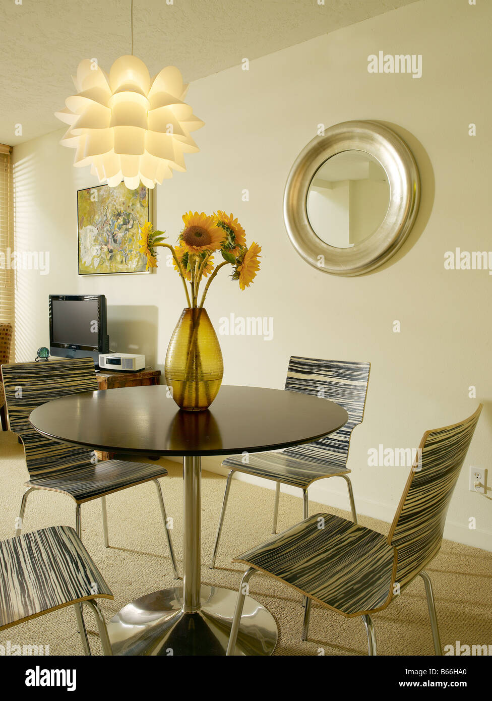 contemporary living room Stock Photo - Alamy