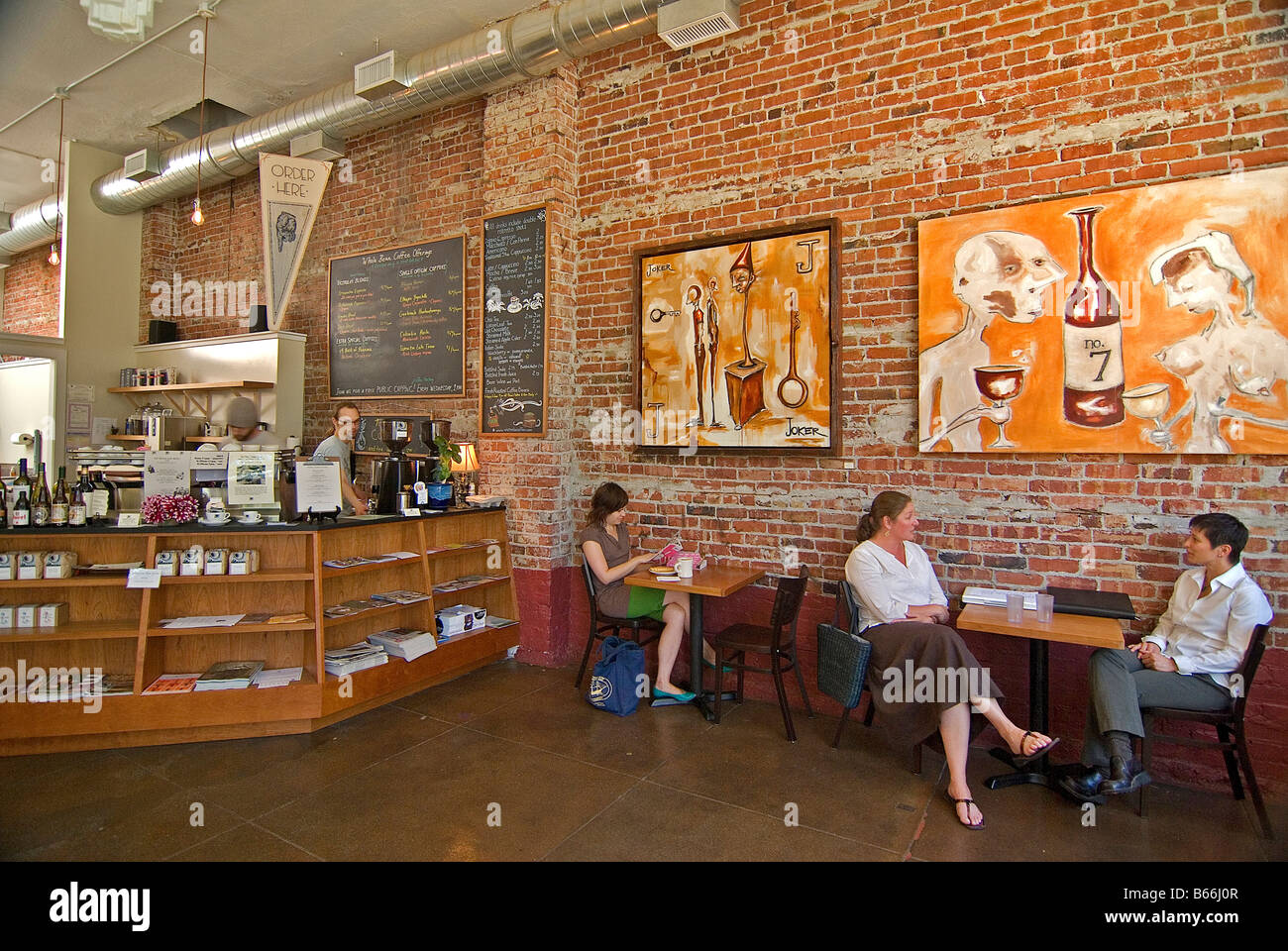 Victrola Coffee Roasters, Seattle, Washington Stock Photo Alamy