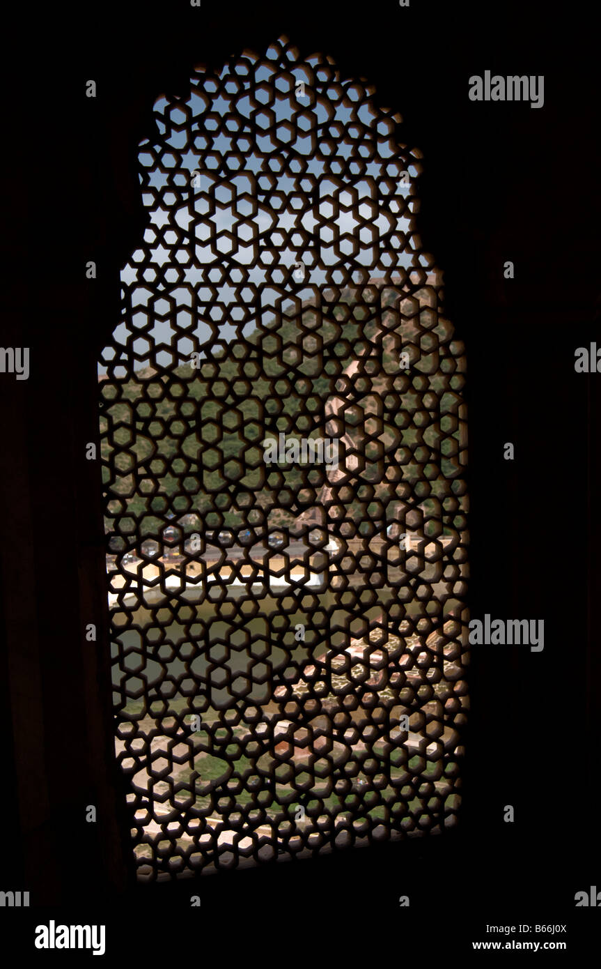 Amber fort india interior hi-res stock photography and images - Alamy
