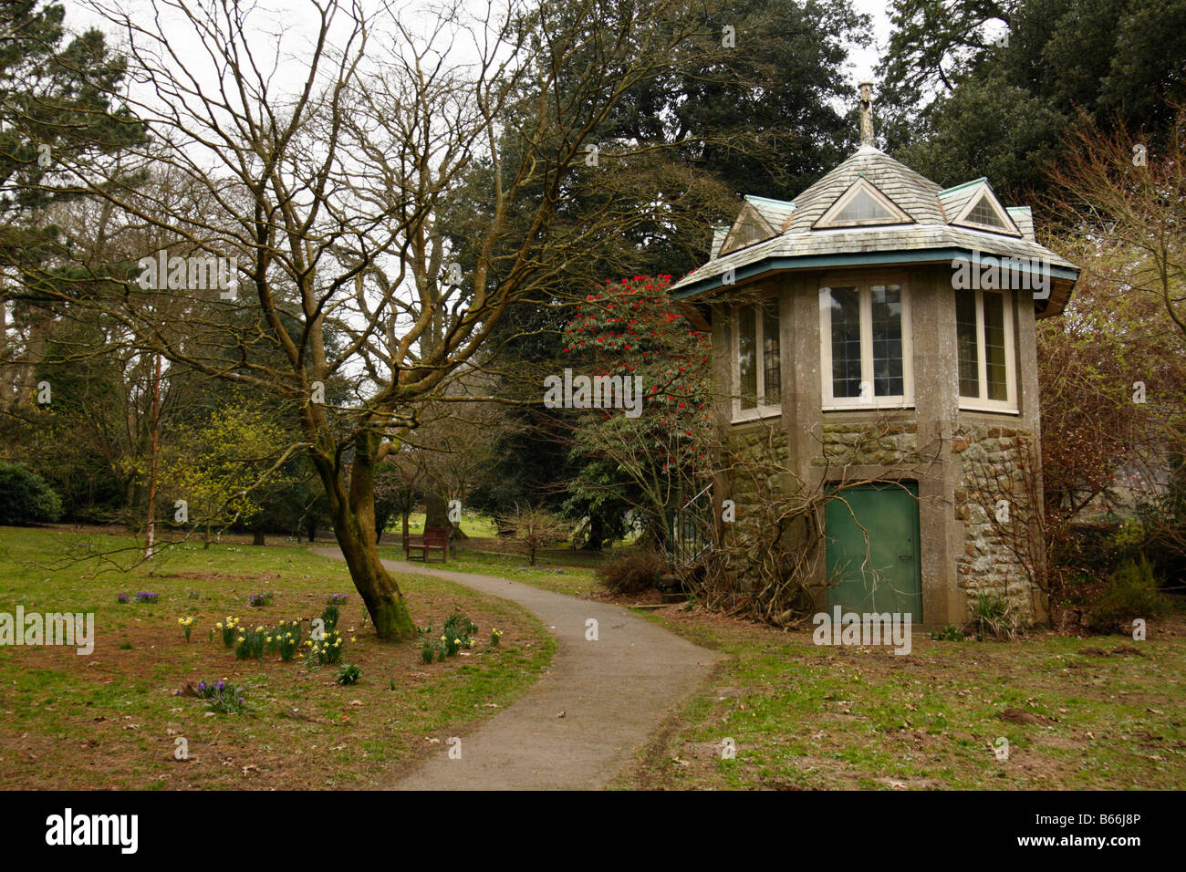 Clyne Gardens, Swansea, West South Wales, U.K Stock Photo