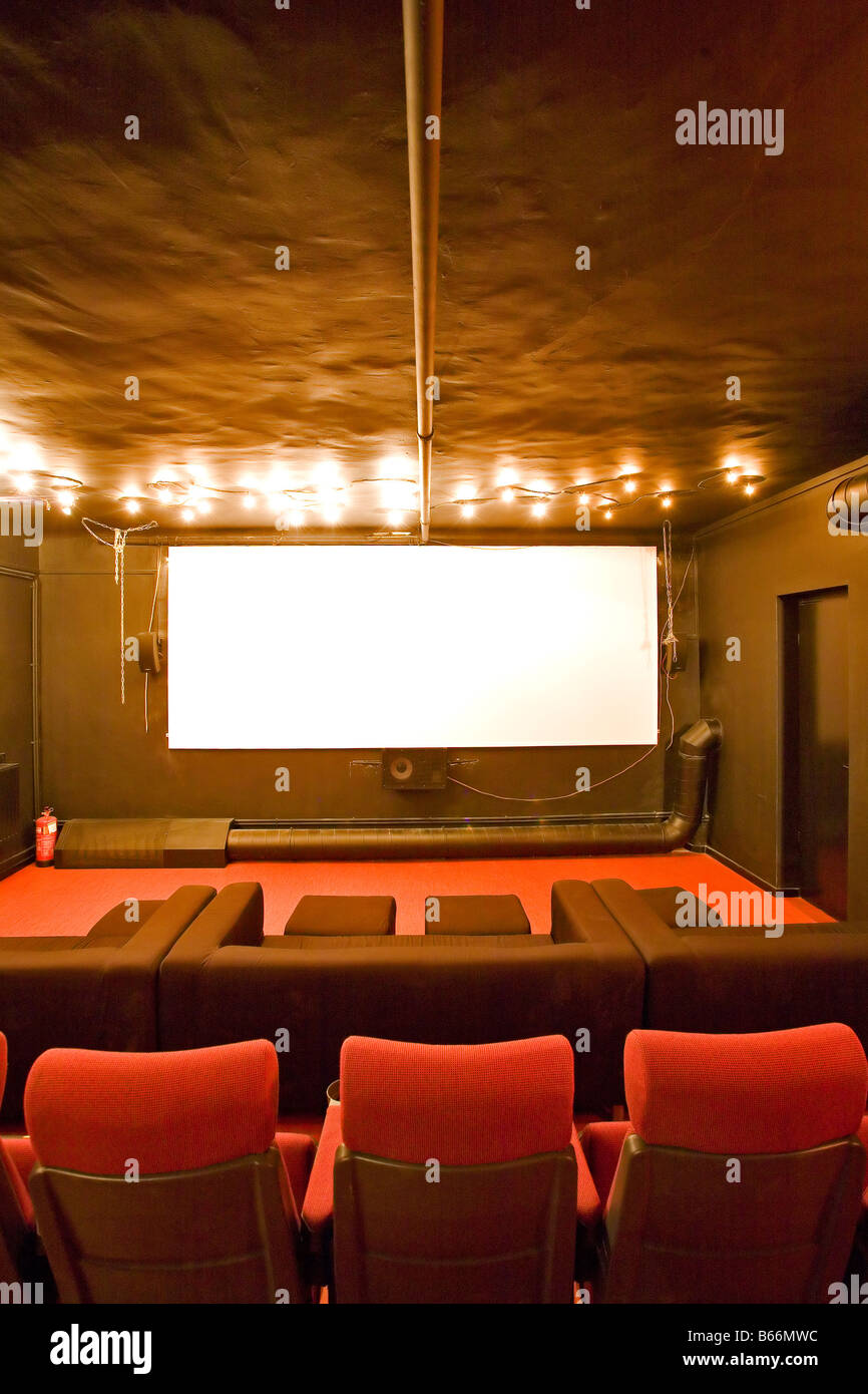Empty Small Cinema Auditorium Stock Photo 21046408 Alamy