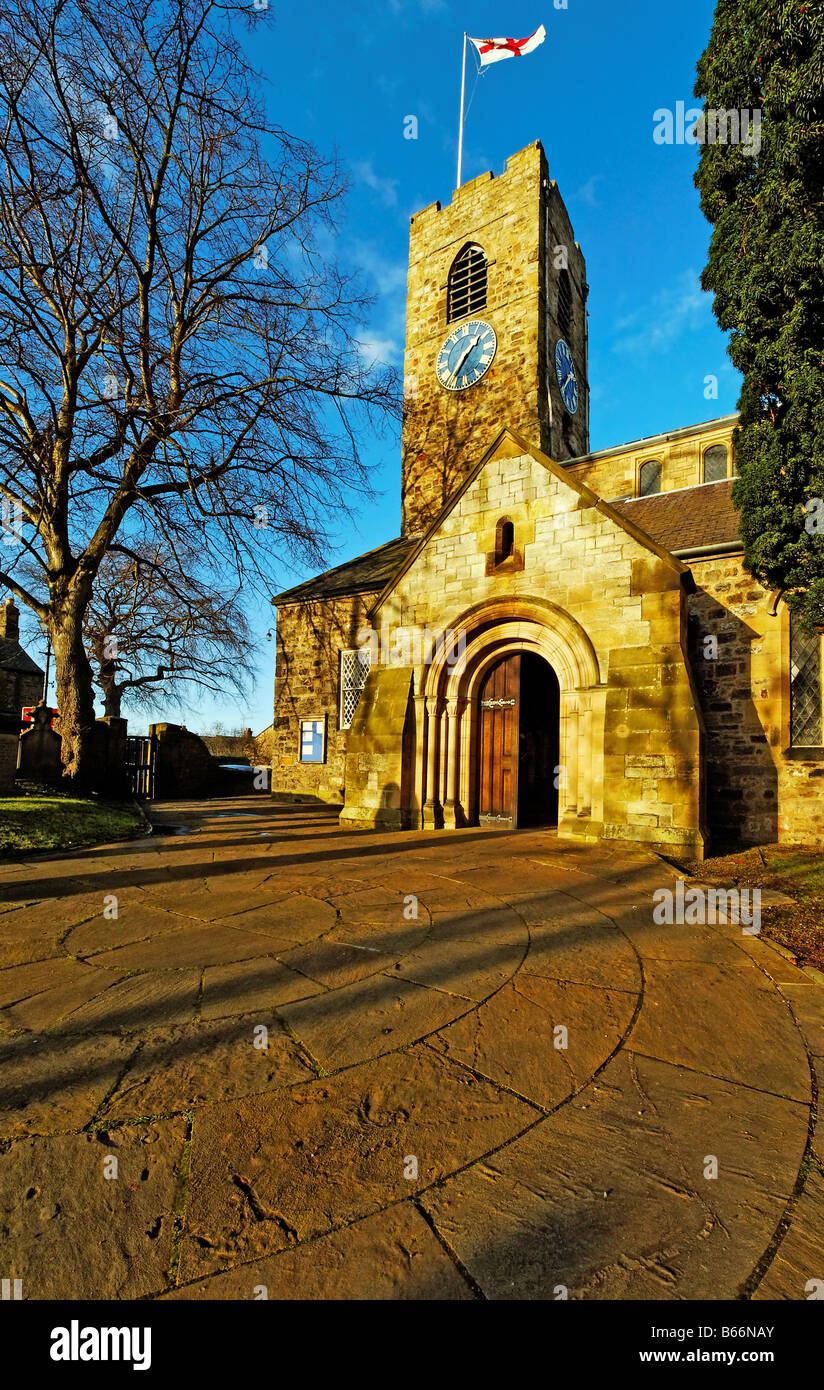 St Andrew's Church Corbridge Stock Photo Alamy