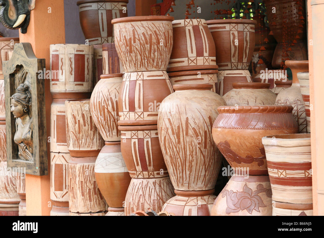 Clay Pots Roadside High Resolution Stock Photography And Images Alamy