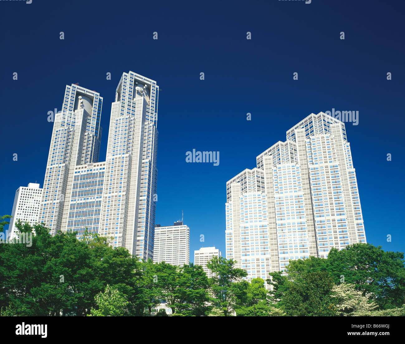 Tokyo Metropolitan Government Office Stock Photo Alamy