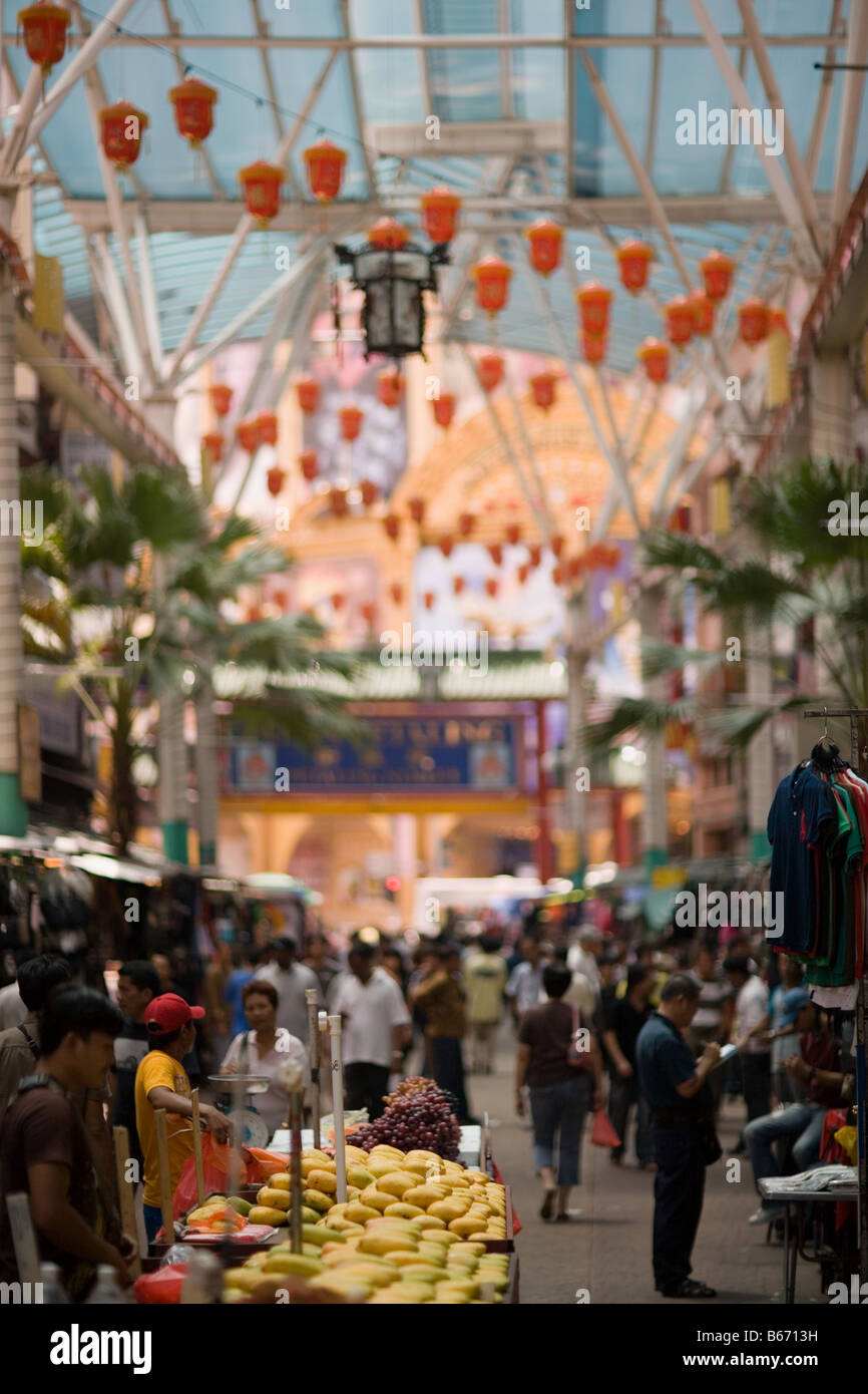 Kuala lumpur chinatown Stock Photo