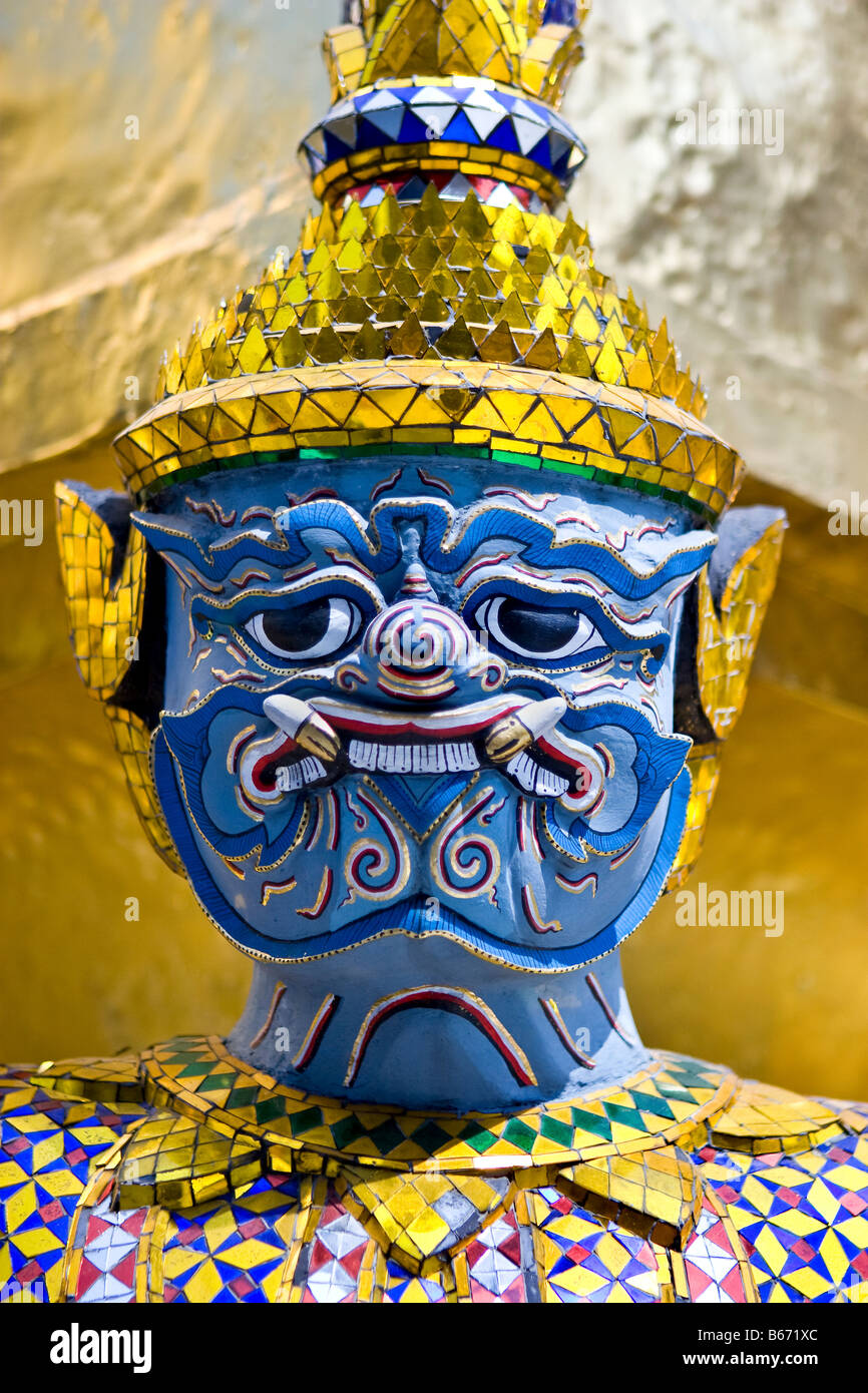 Statue at Grand Palace, Bangkok, Thailand Stock Photo - Alamy