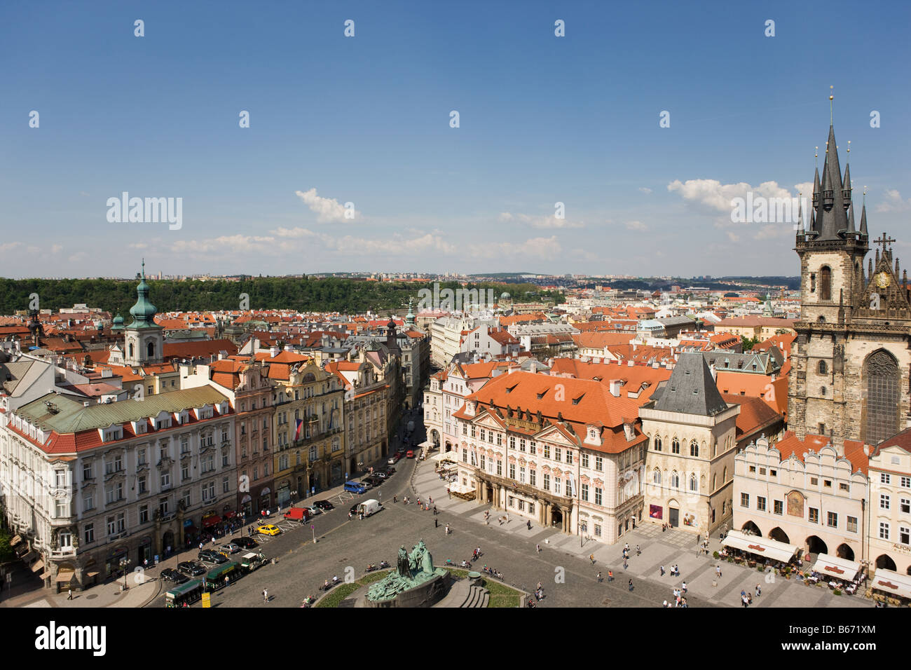 Stare mesto prague Stock Photo