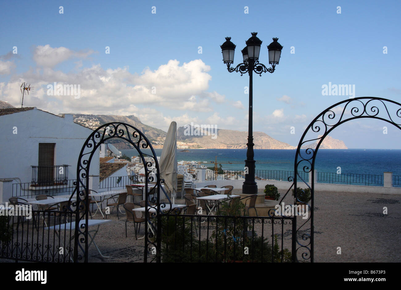 Mediterranean sea view Stock Photo by ©Elisanth 27819817