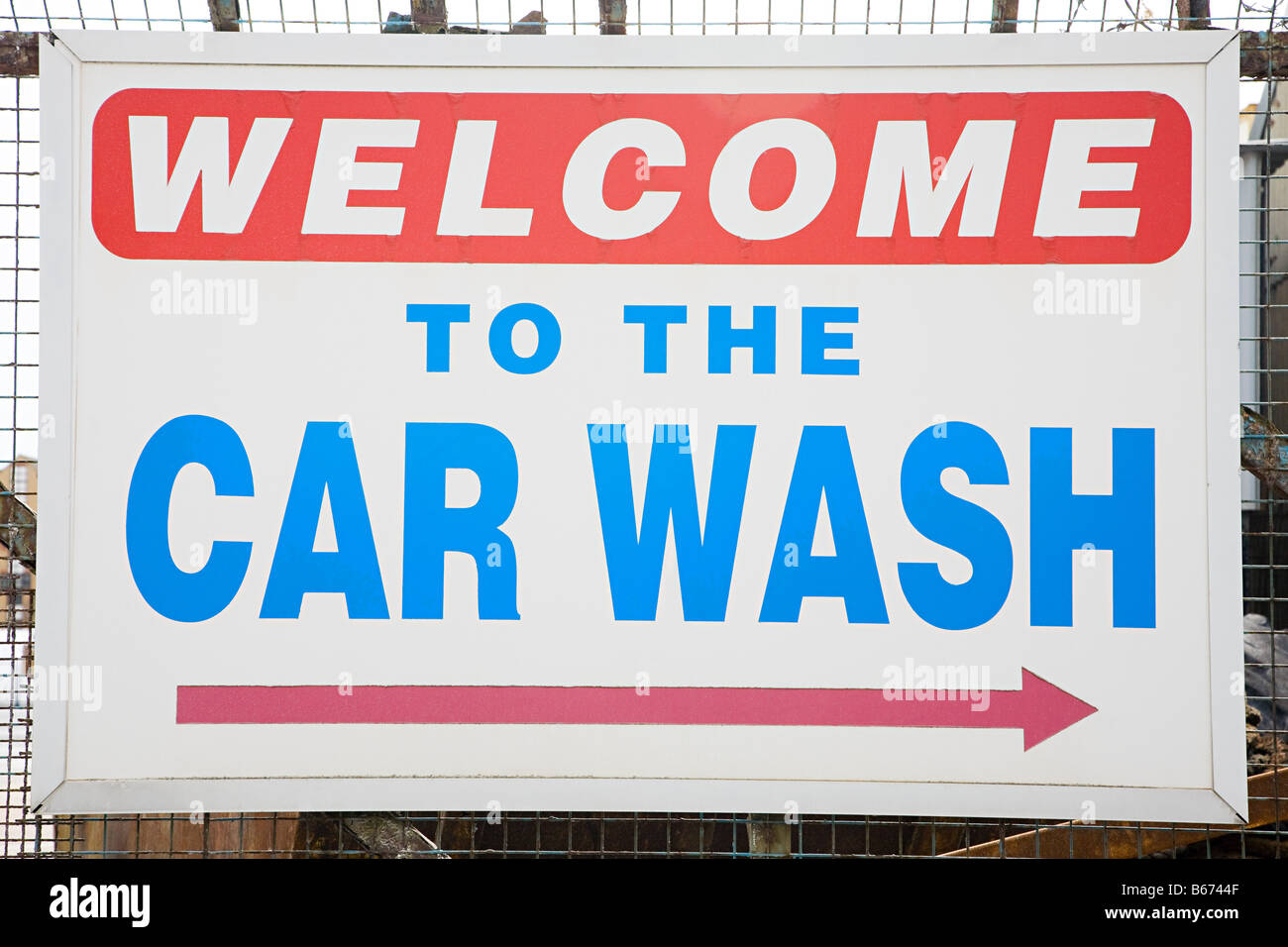 Car wash signs outlet