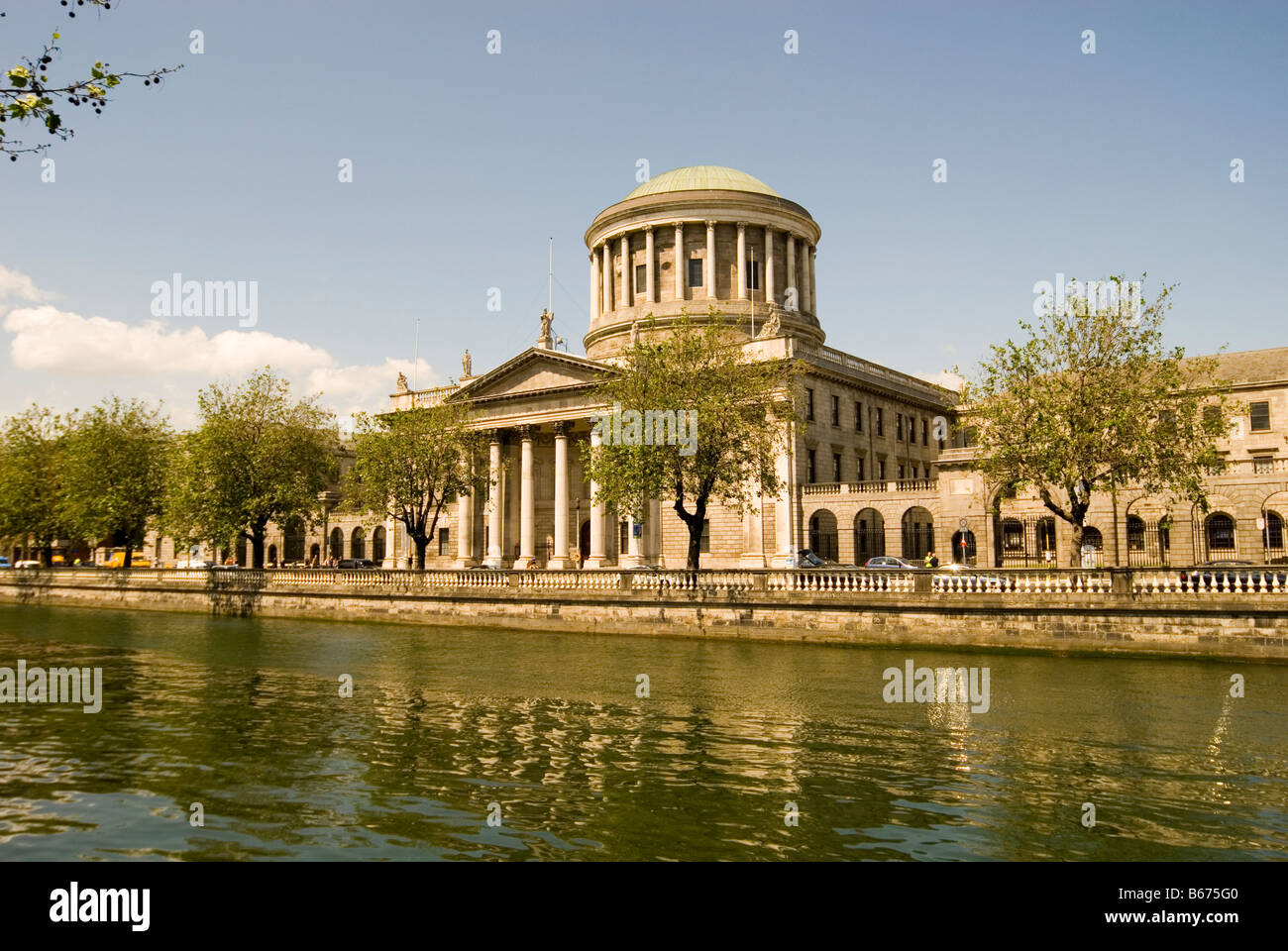Four Courts Dublin Stock Photo