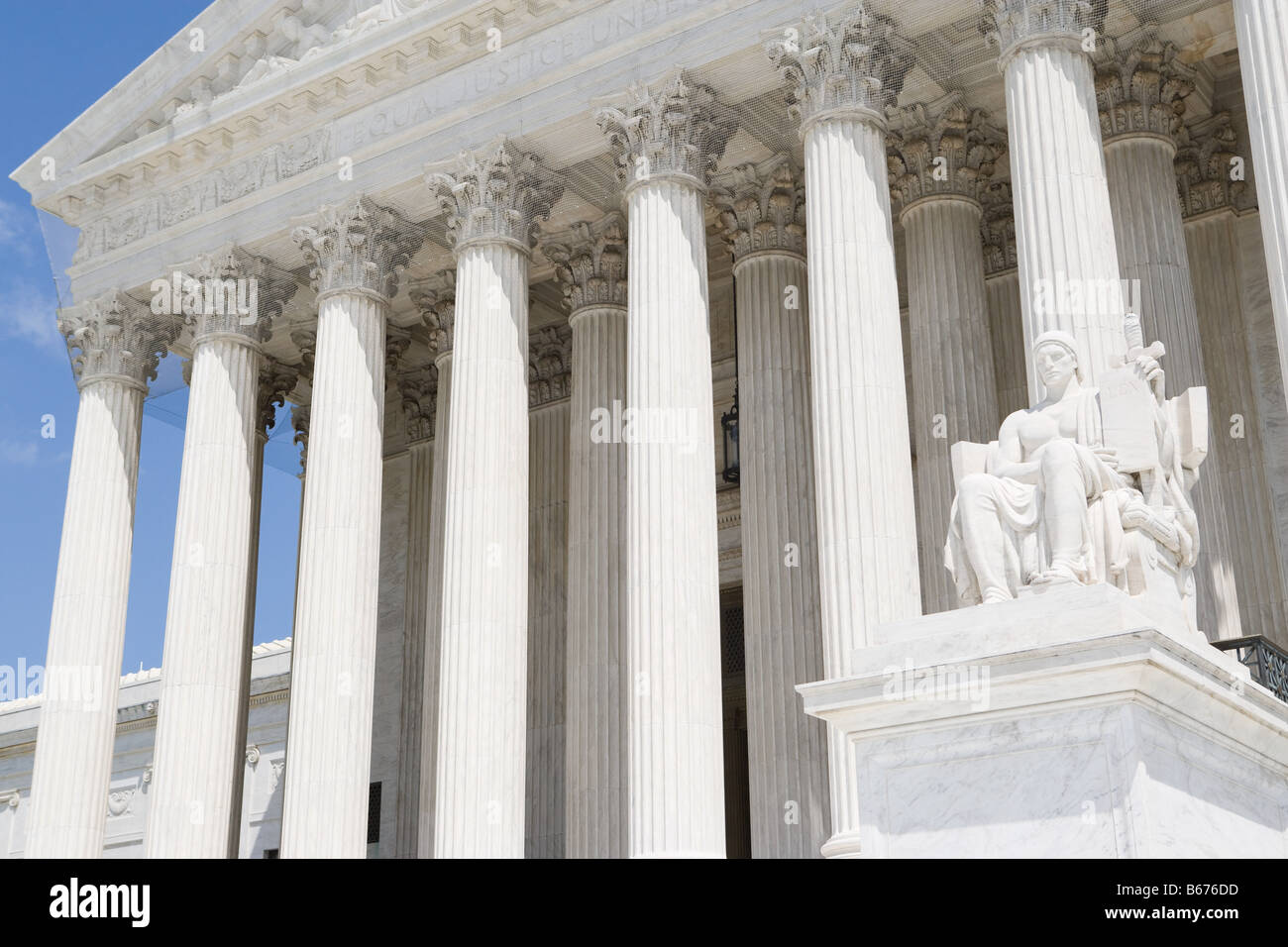 US supreme court Stock Photo