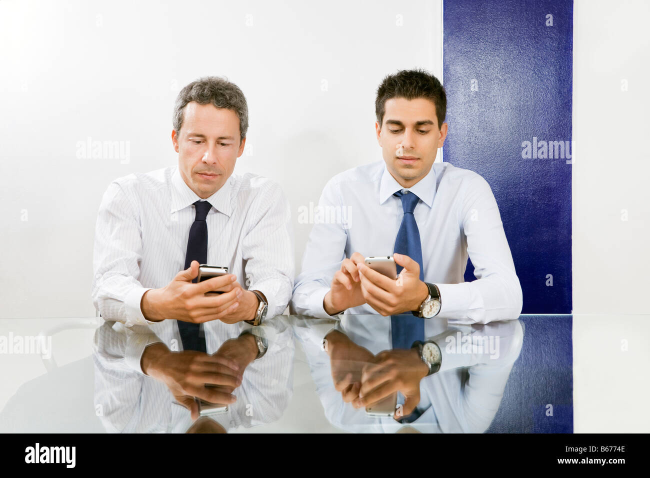 Two men in a room hi-res stock photography and images - Alamy