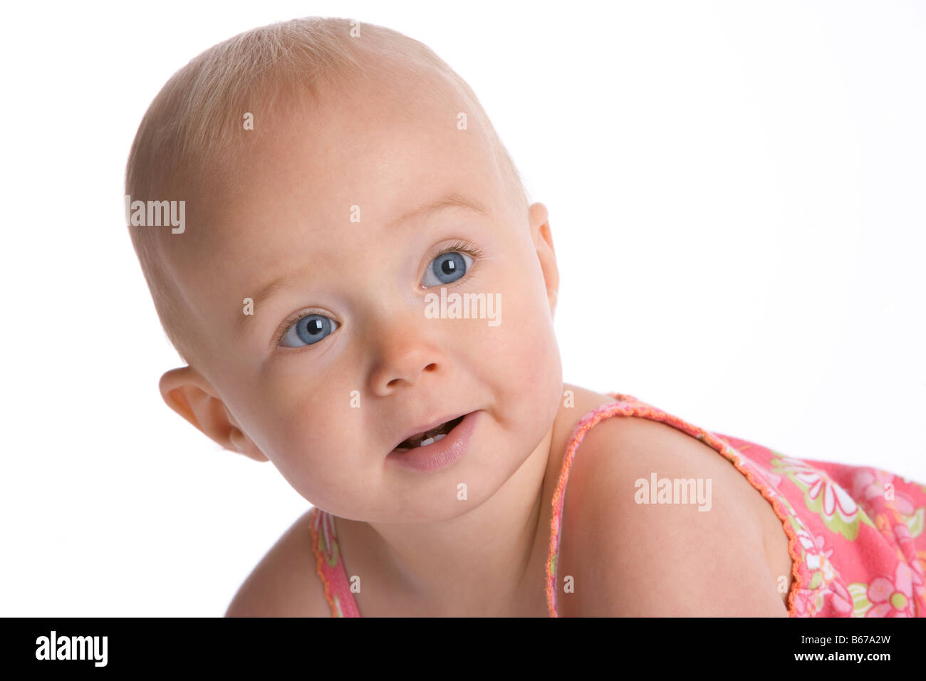 Portrait of a baby girl Stock Photo - Alamy