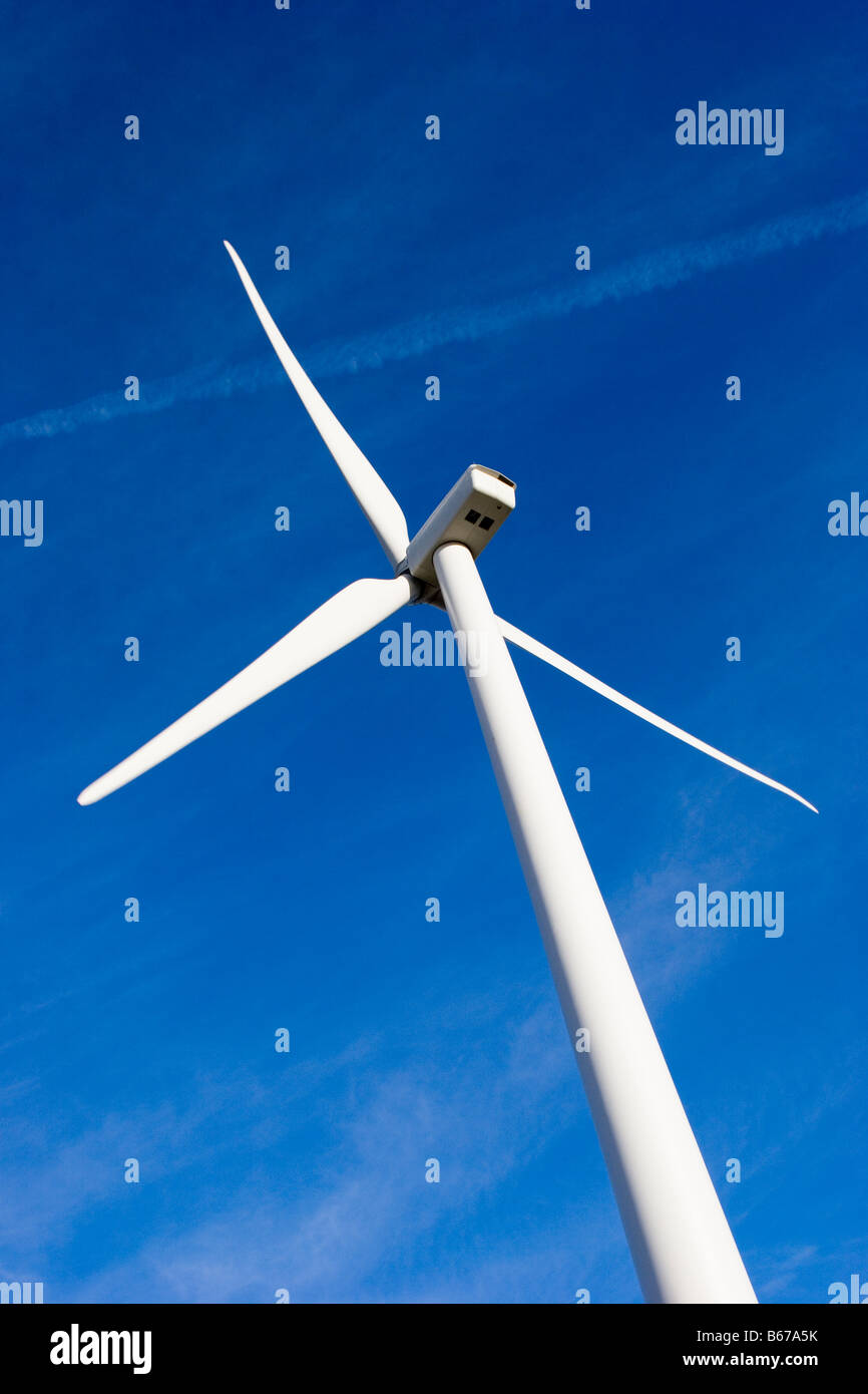 Wind turbine, renewable energy, Colorado state, USA Stock Photo Alamy