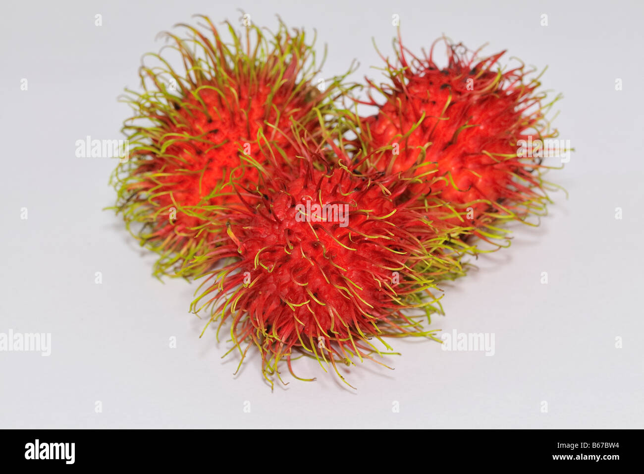 Tropical fruit rambutan Stock Photo - Alamy